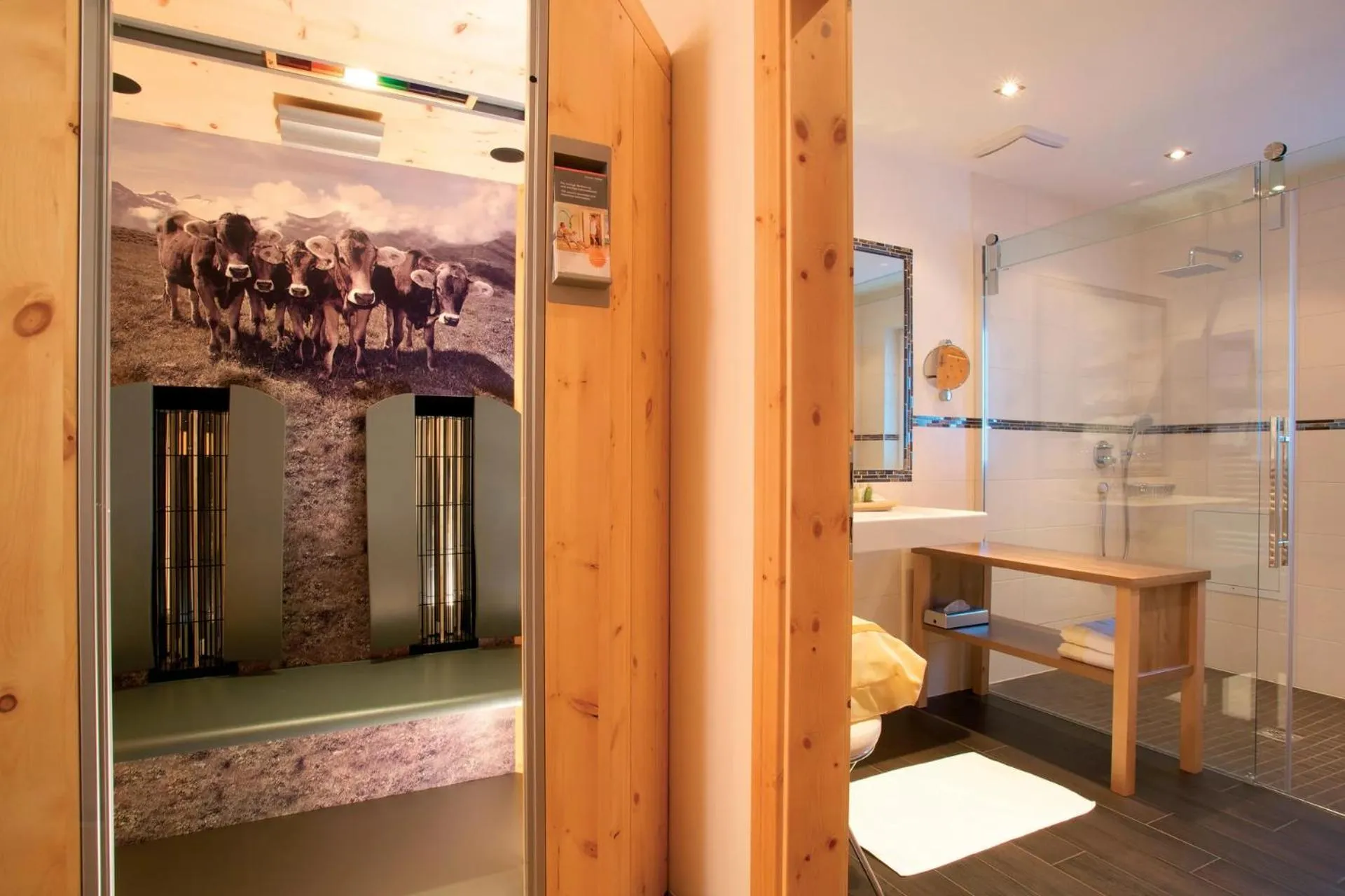 Bathroom in ZillergrundRock Luxury Mountain Resort