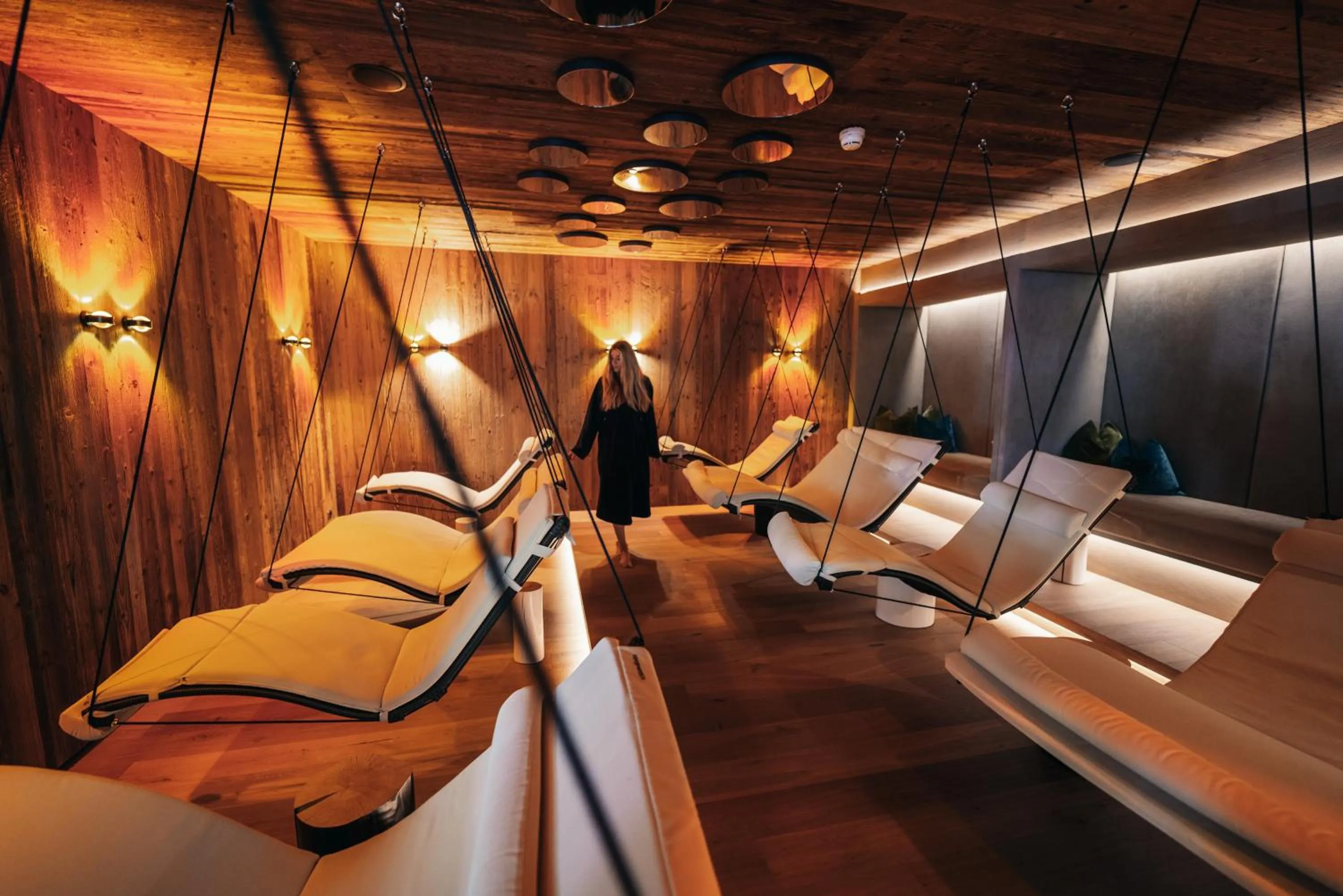 Sauna in ZillergrundRock Luxury Mountain Resort