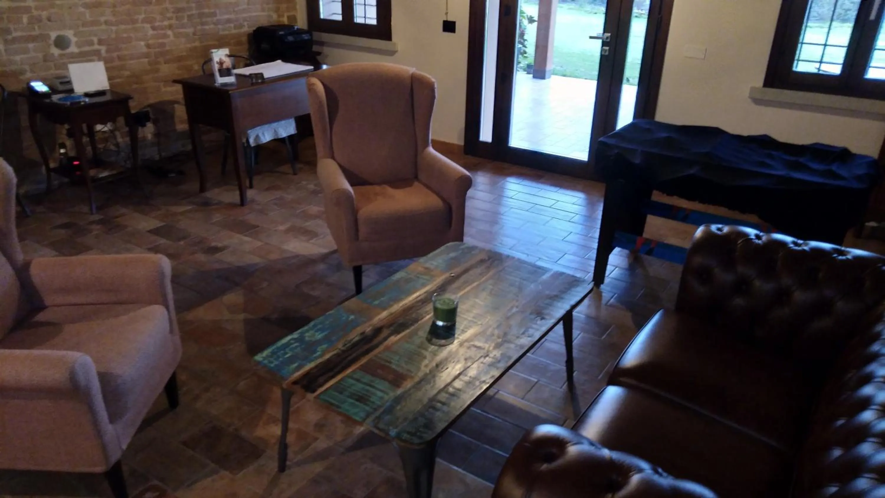 Seating area in Antico Casale Caroli