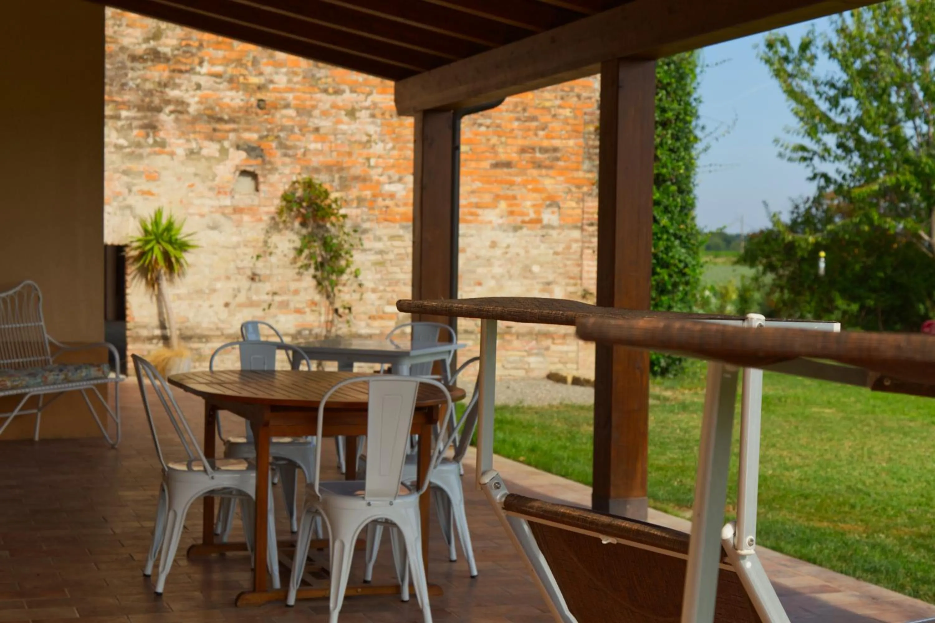Patio in Antico Casale Caroli