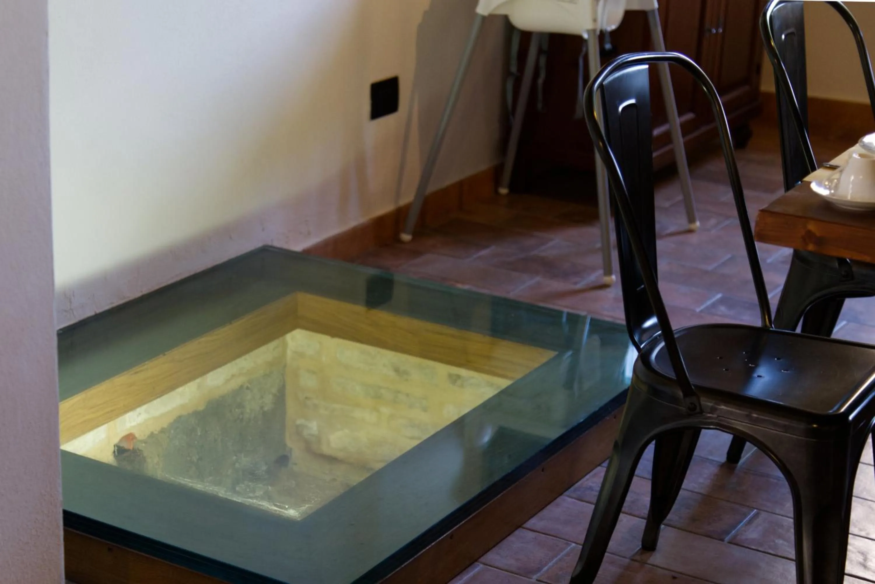 Dining area in Antico Casale Caroli