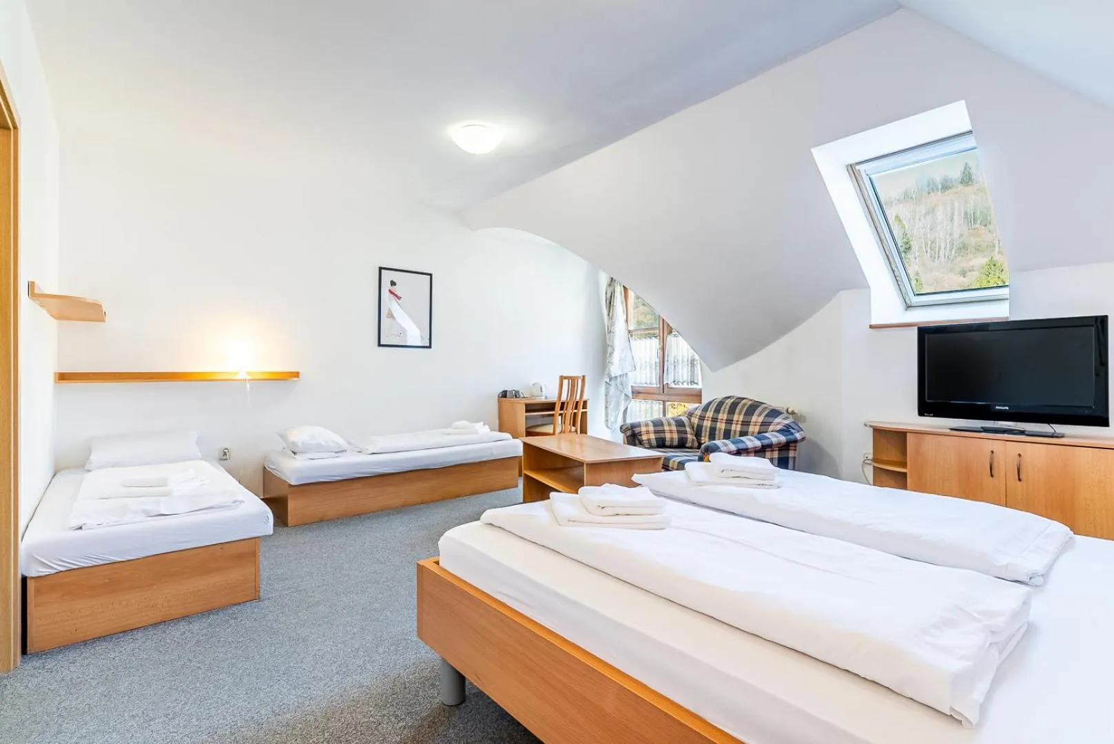 Bed in Garni Hotel Gavurky