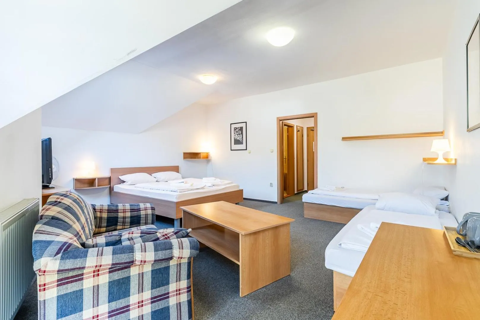 Bed in Garni Hotel Gavurky