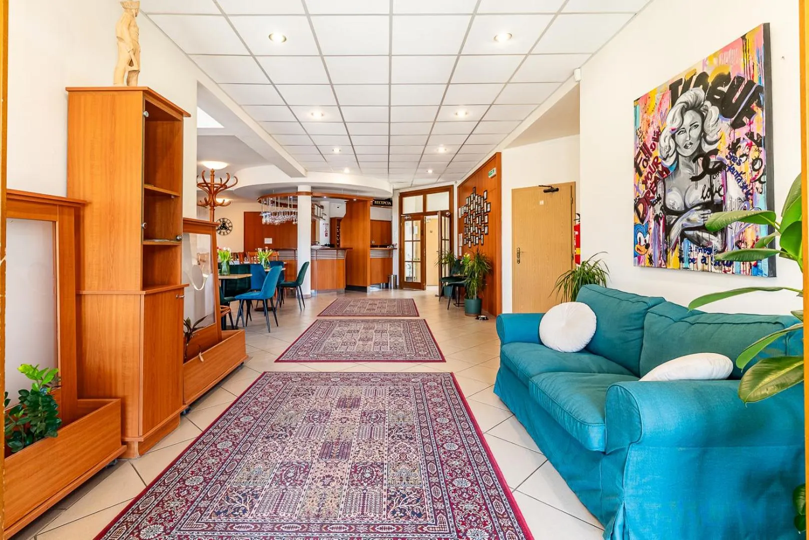 Seating area in Garni Hotel Gavurky