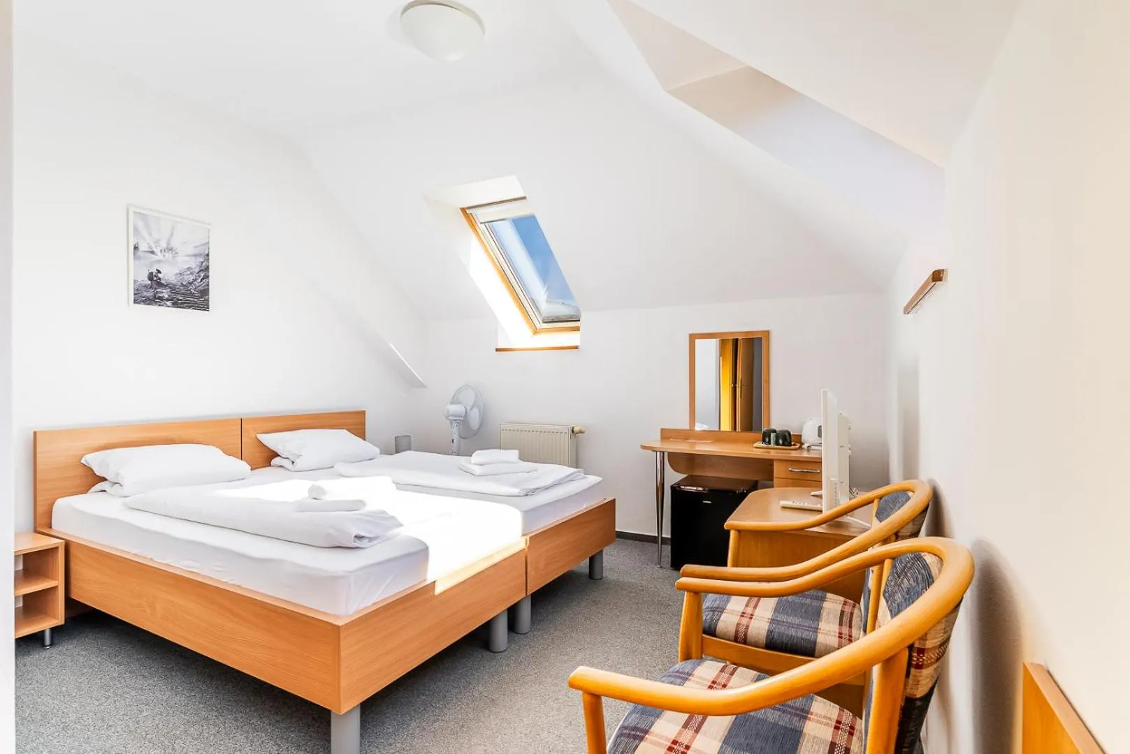 Bed in Garni Hotel Gavurky