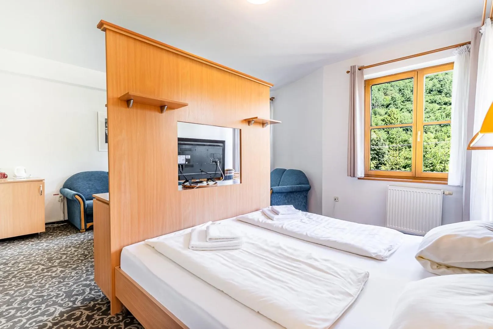 Bed in Garni Hotel Gavurky