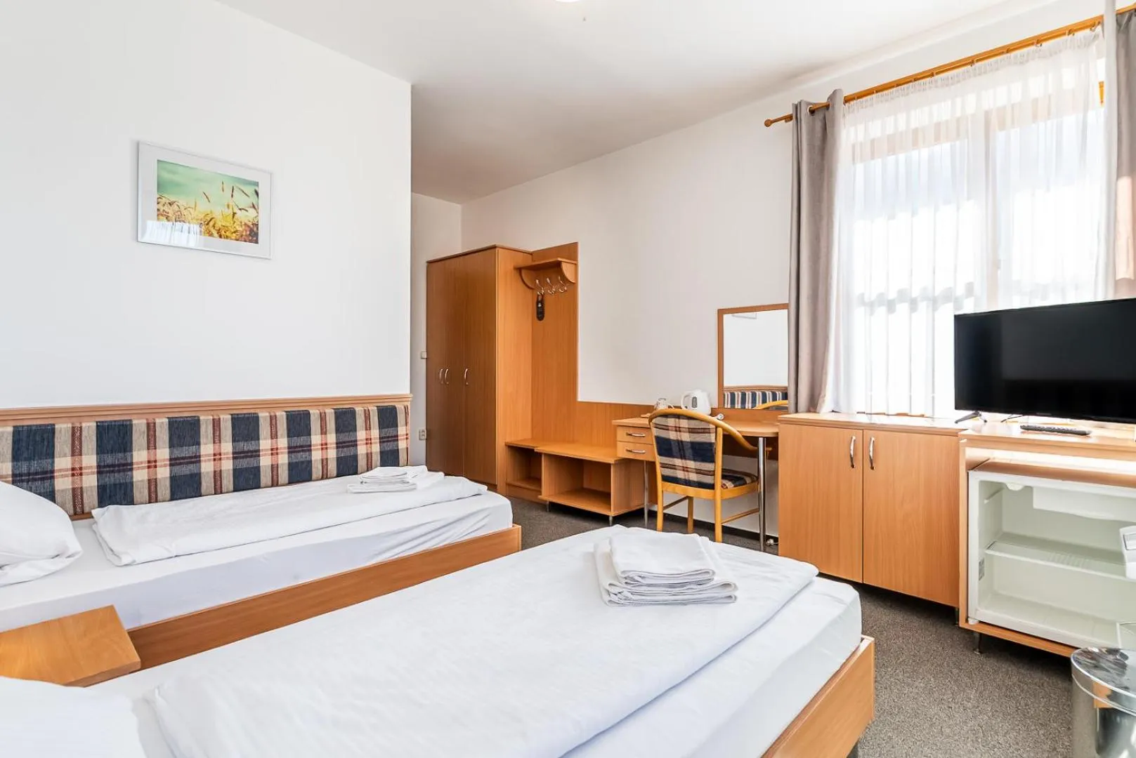 Bed in Garni Hotel Gavurky