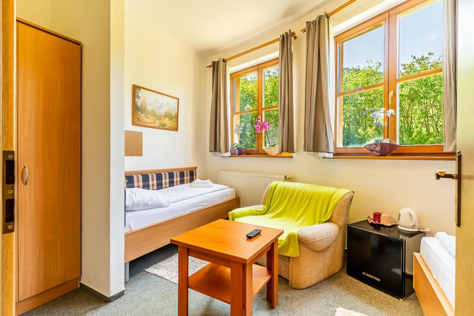 Bed in Garni Hotel Gavurky