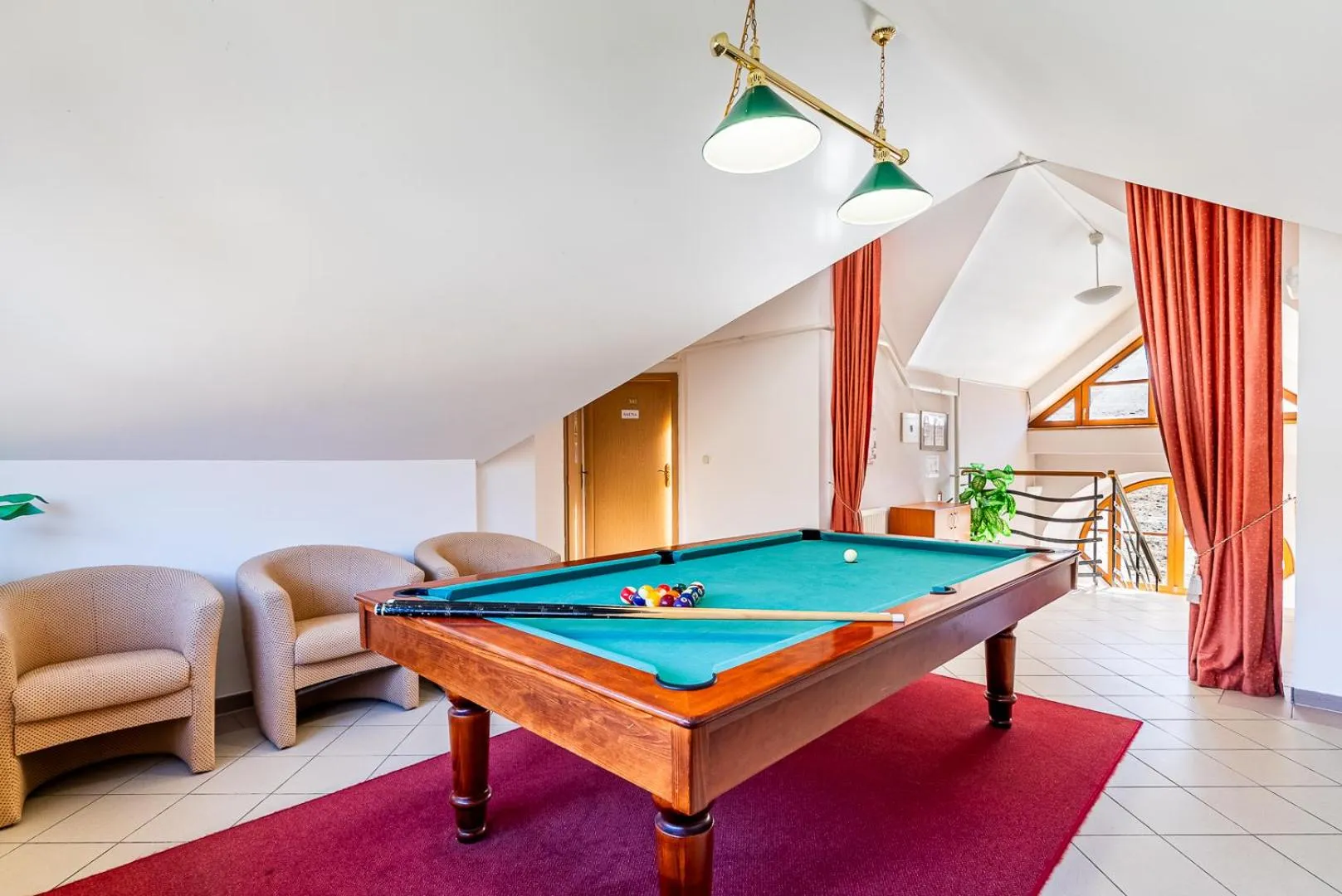 Billiard in Garni Hotel Gavurky