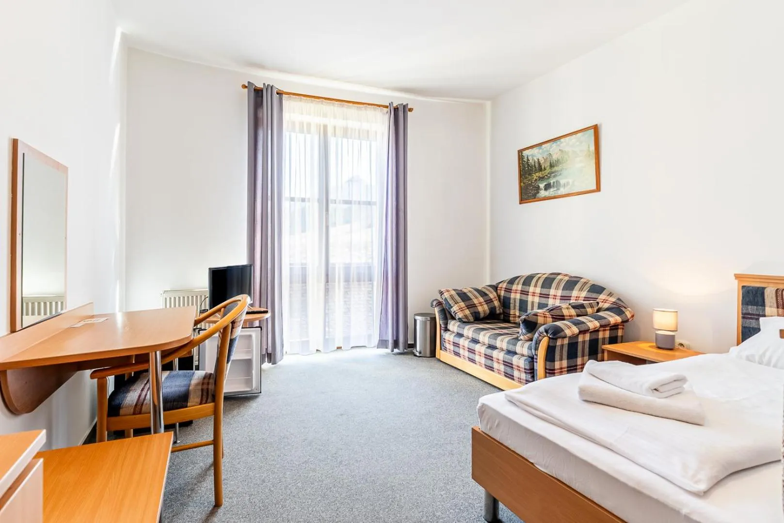 Bed in Garni Hotel Gavurky