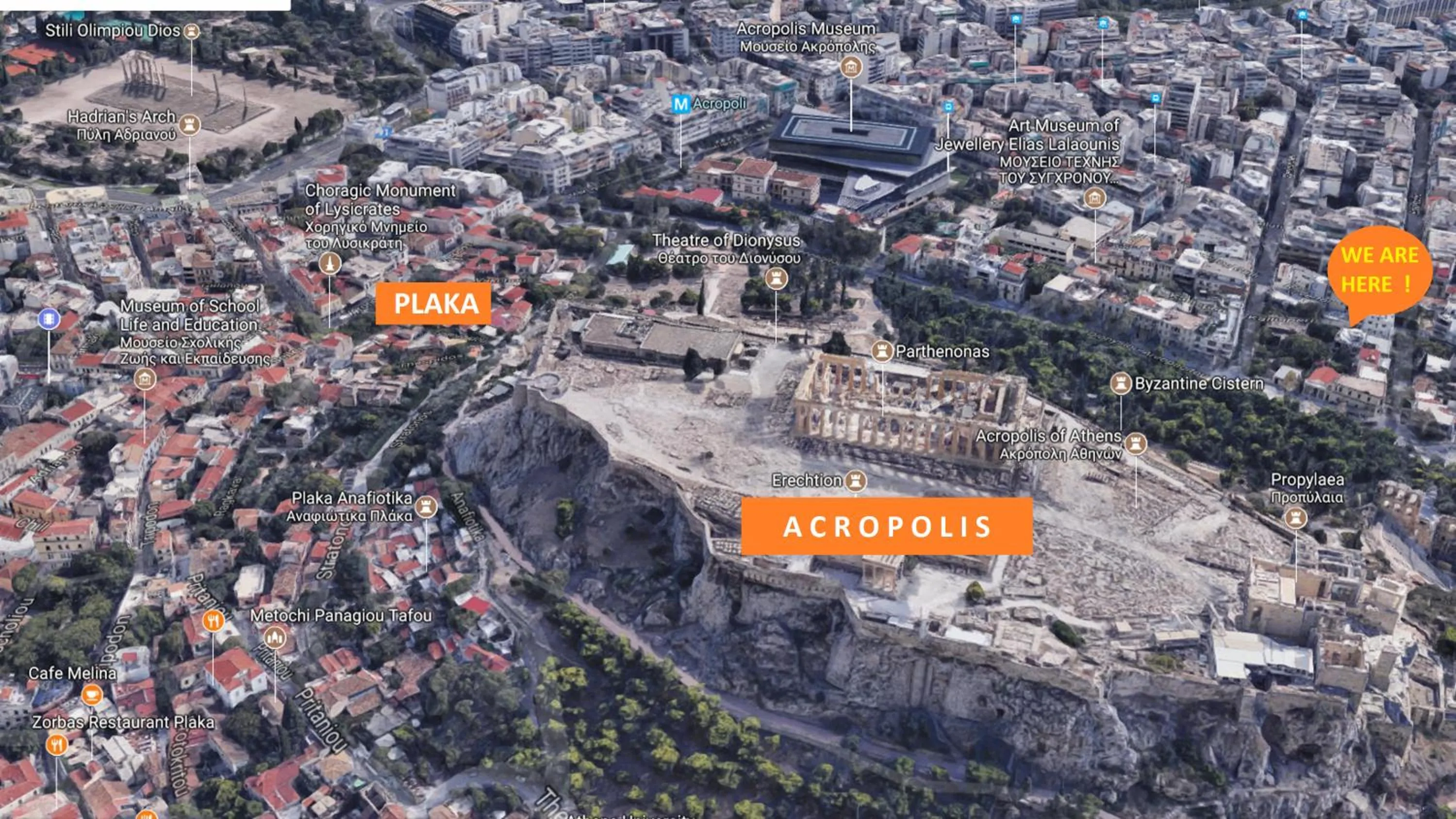 Under the shade of Acropolis by YHA