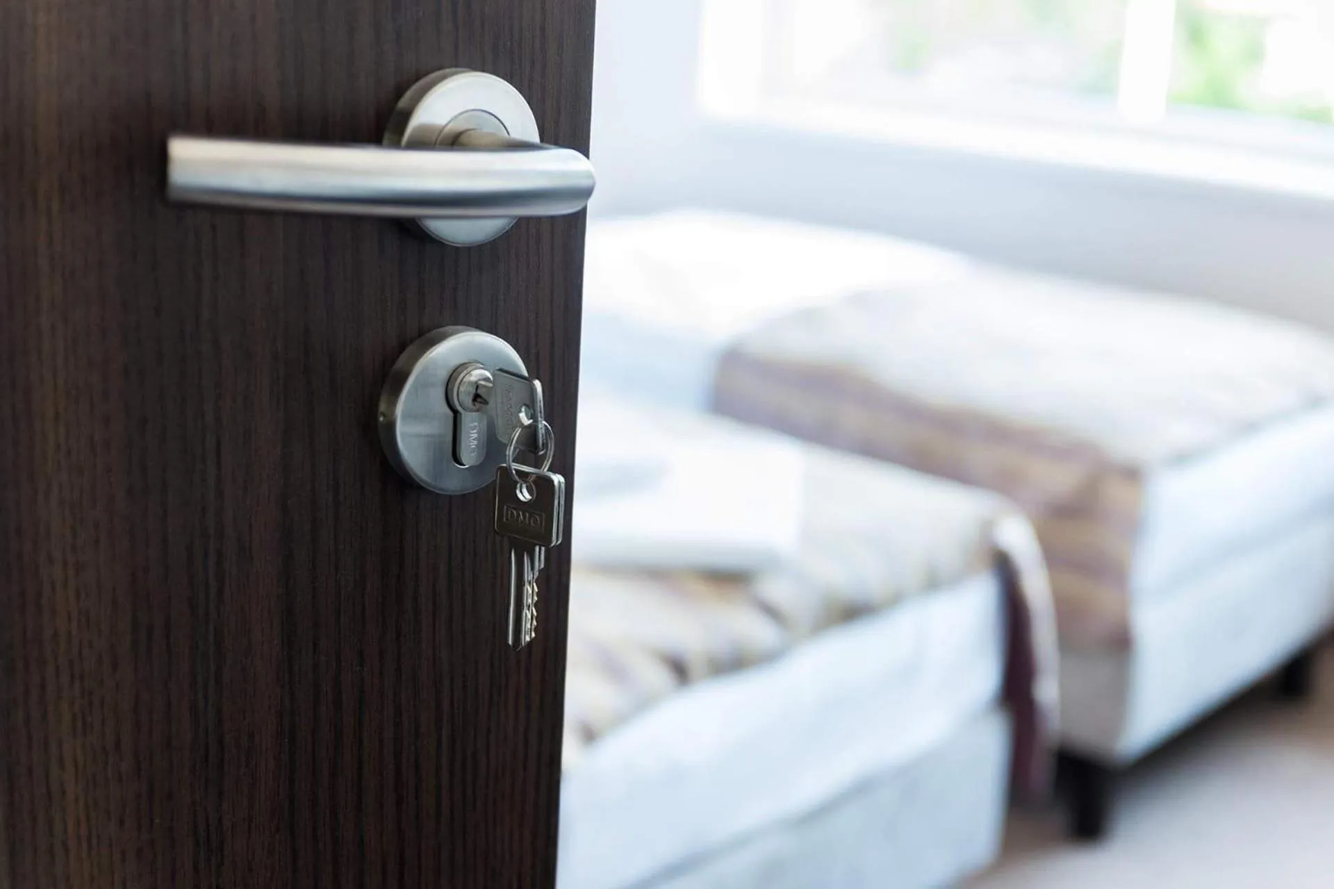 Bed in City Rooms Szczecin