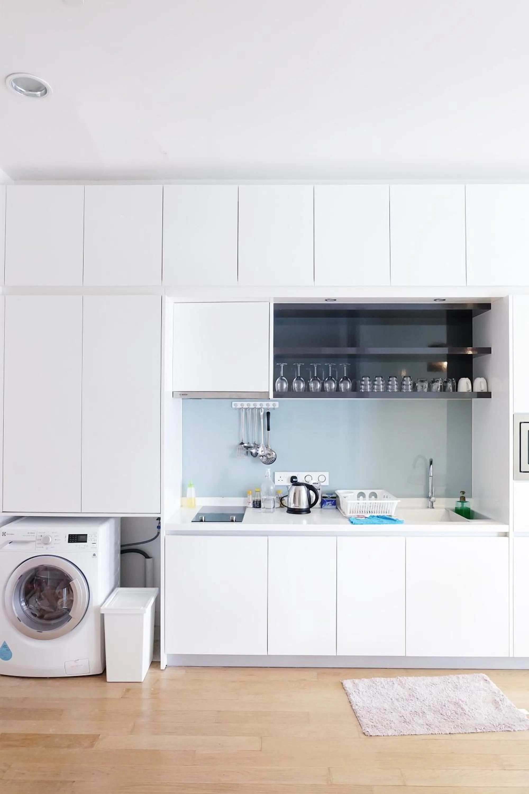 Kitchen or kitchenette in KL Platinum KLCC By Hive KL