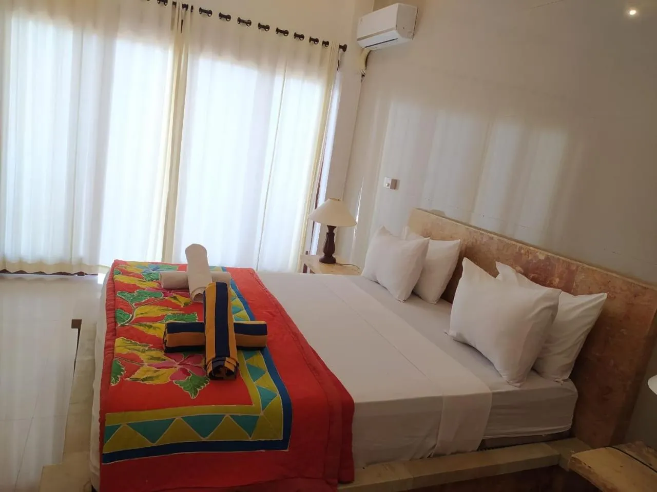 Bed in Ocean Resort Amed