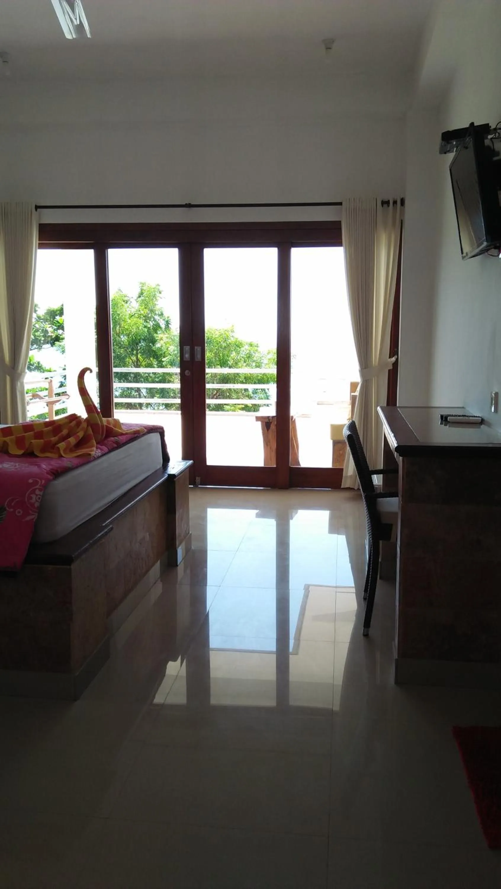 Decorative detail, Bed in Ocean Resort Amed