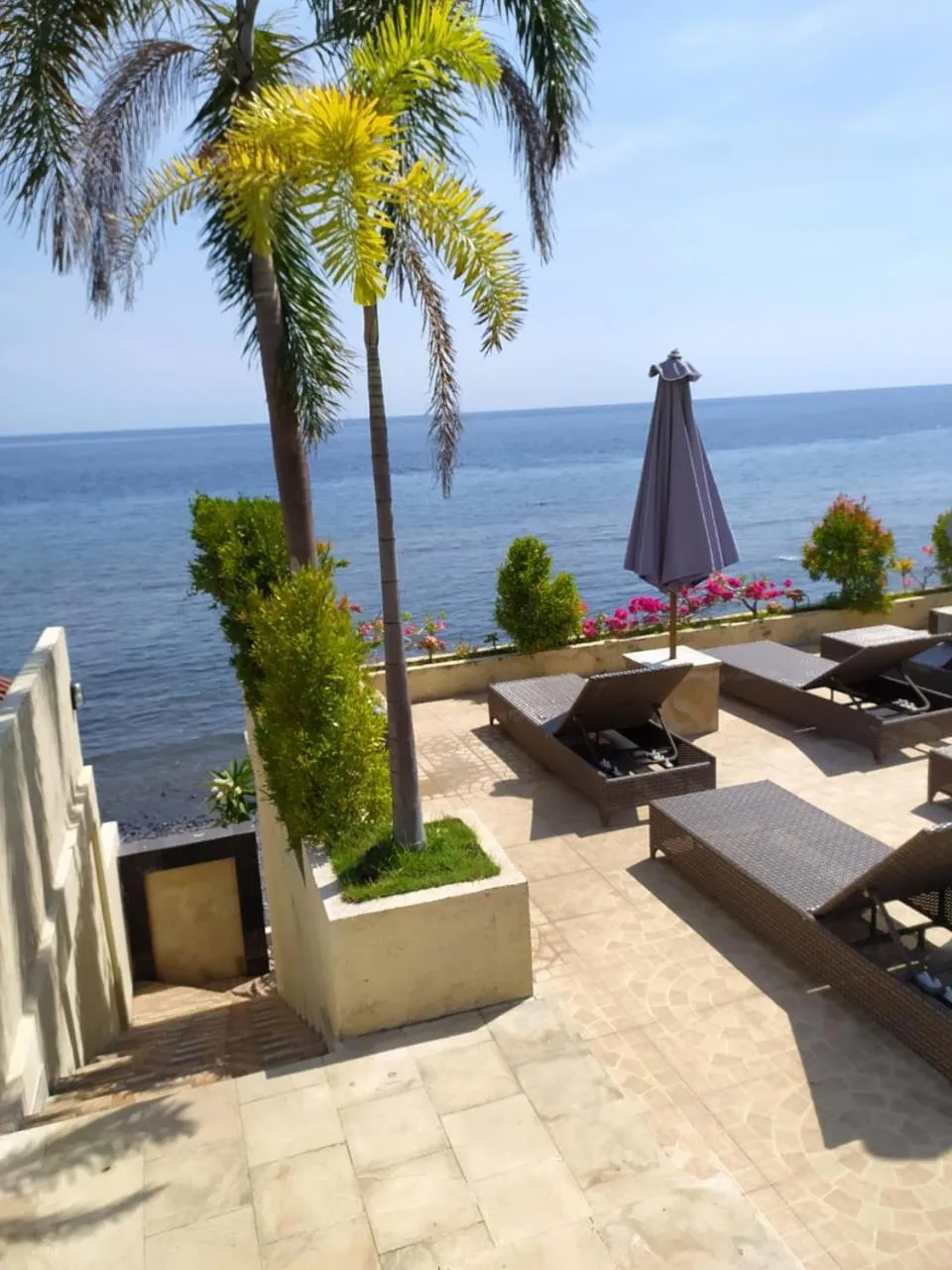 Patio in Ocean Resort Amed