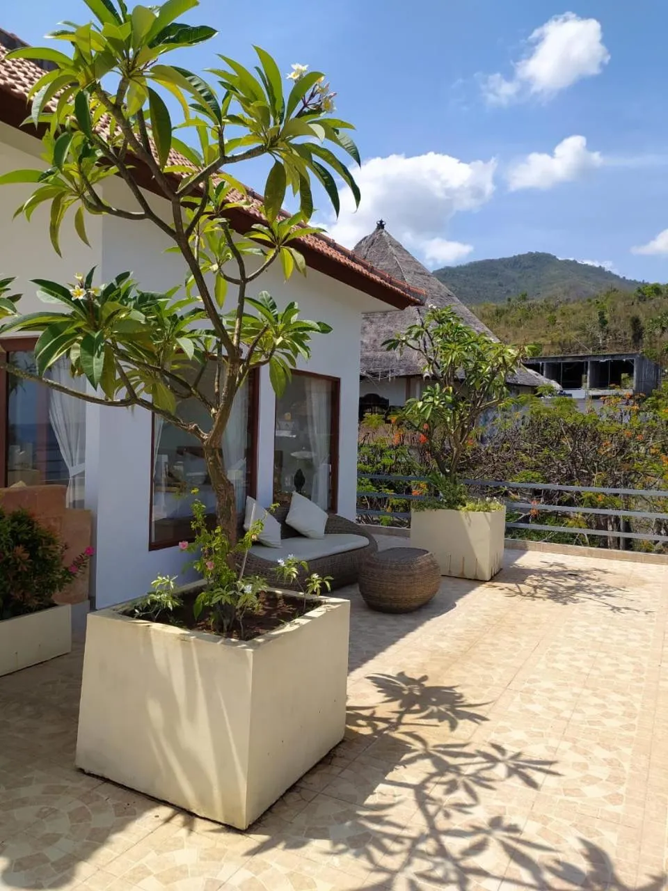 Patio in Ocean Resort Amed