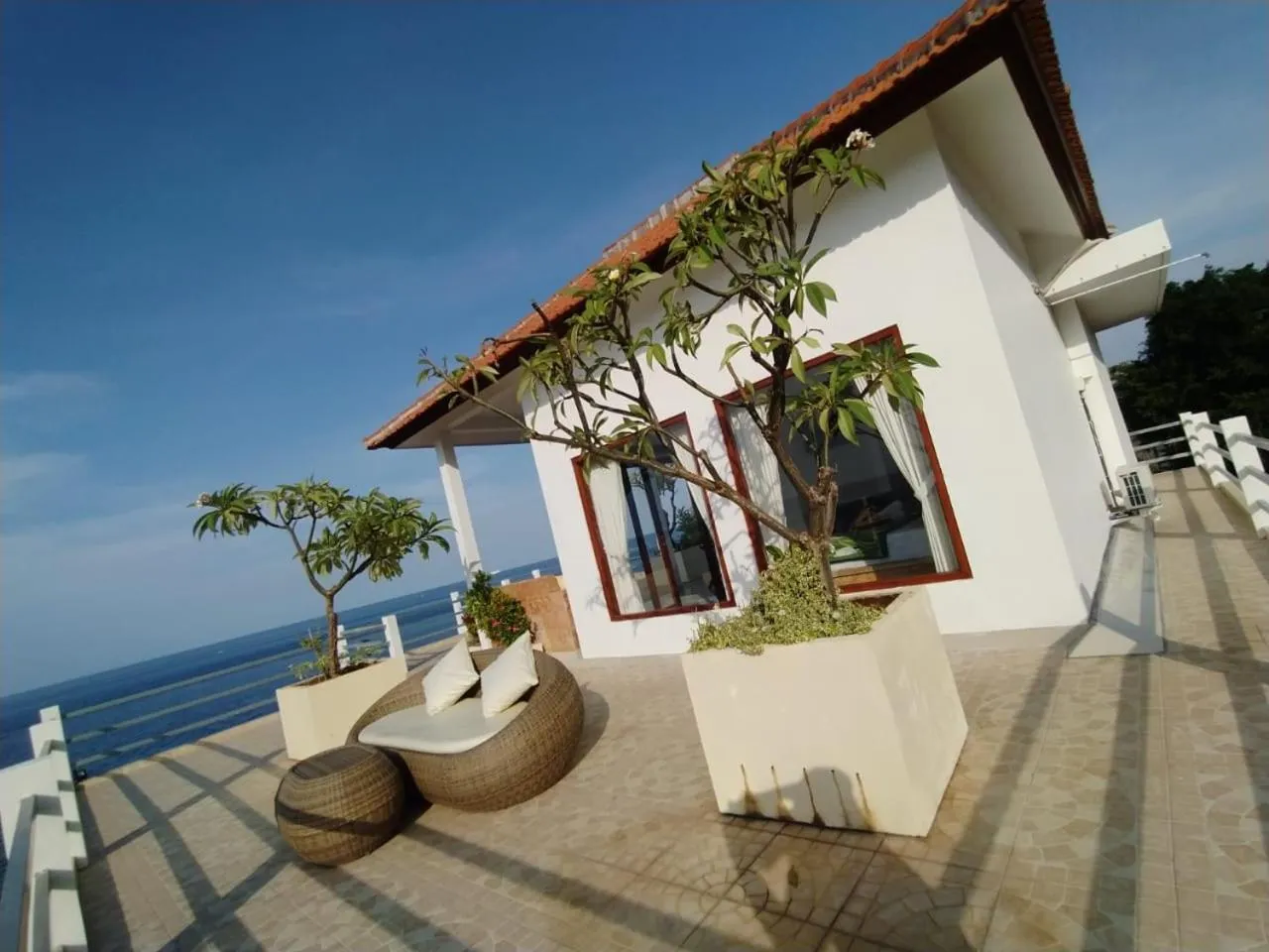 Patio in Ocean Resort Amed