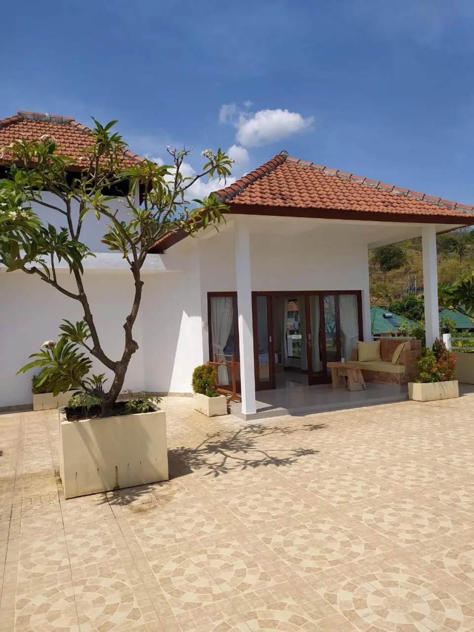 Patio in Ocean Resort Amed