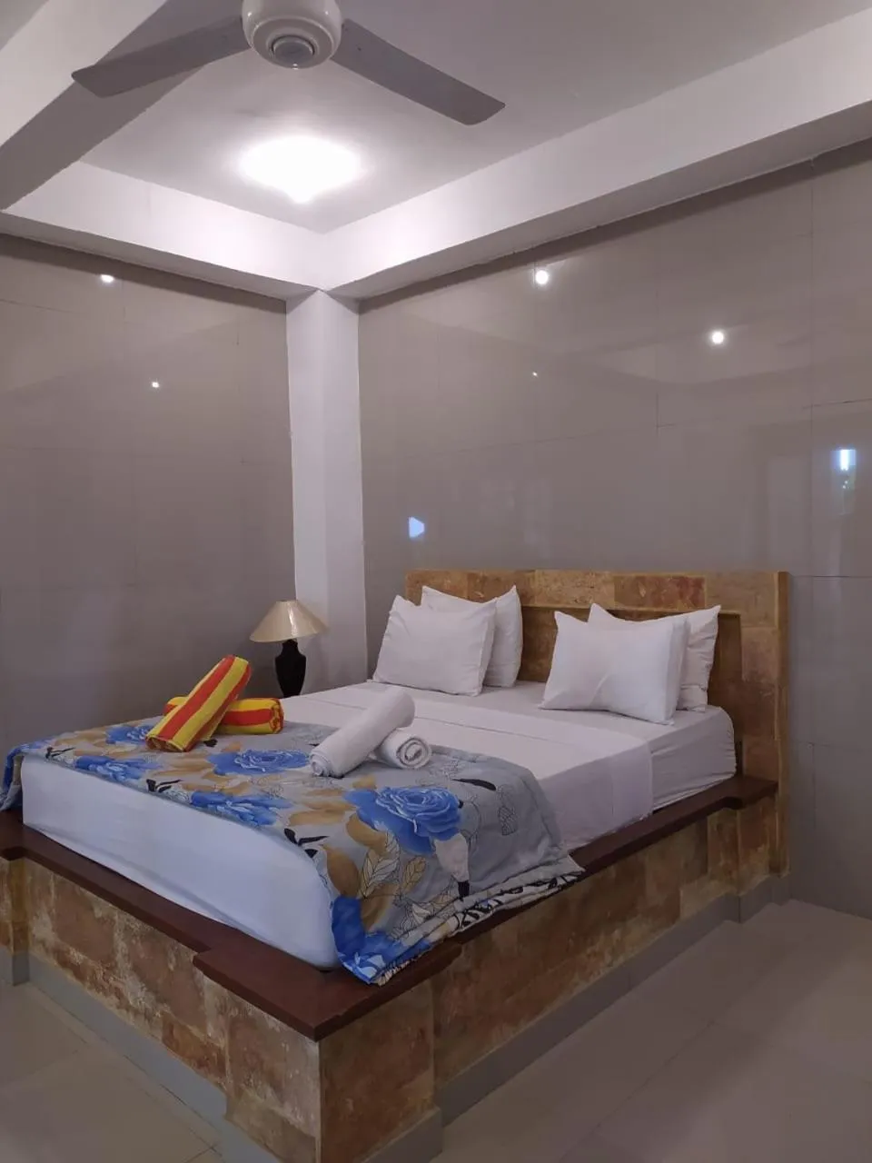 Bed in Ocean Resort Amed