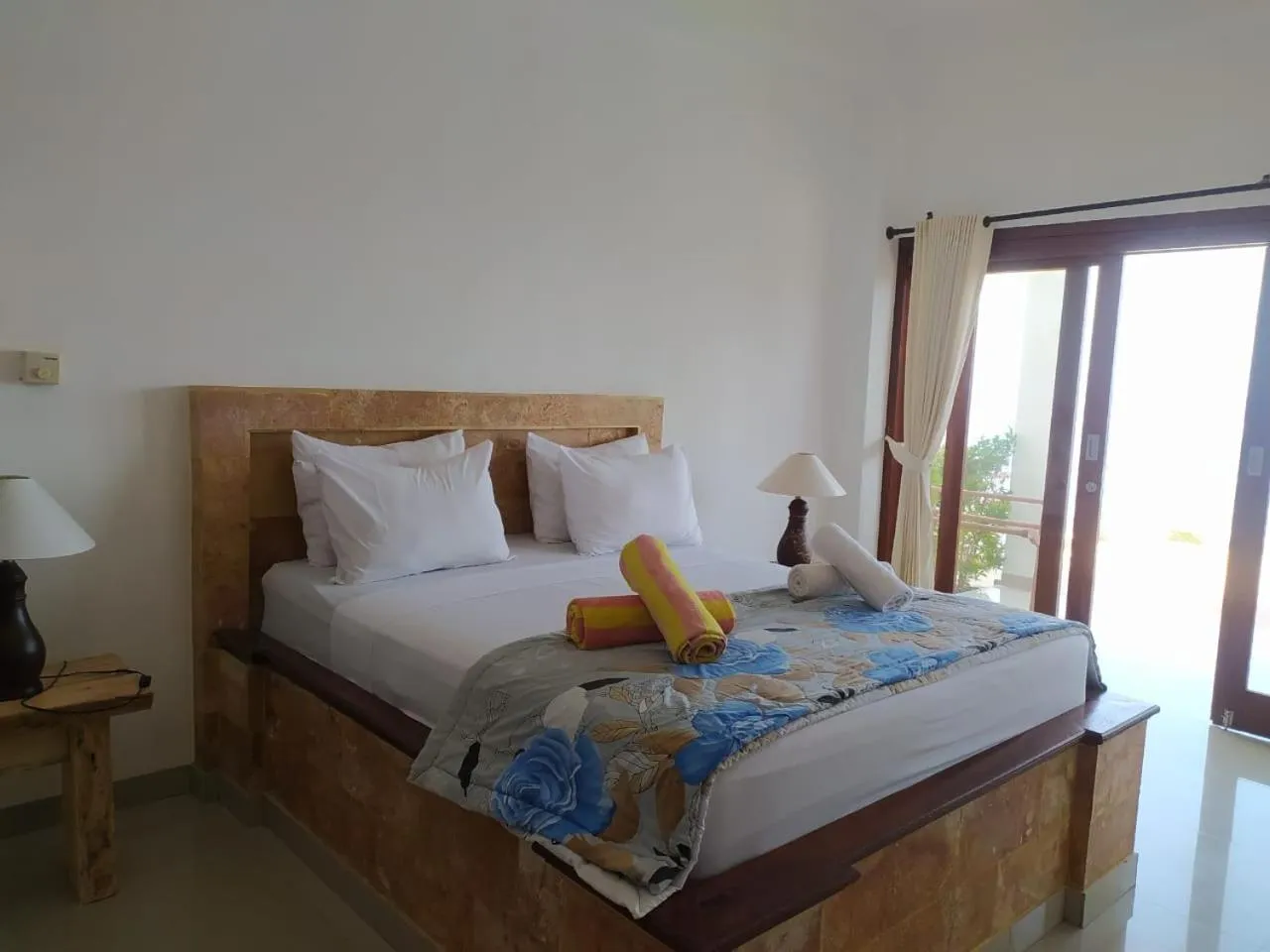 Bed in Ocean Resort Amed