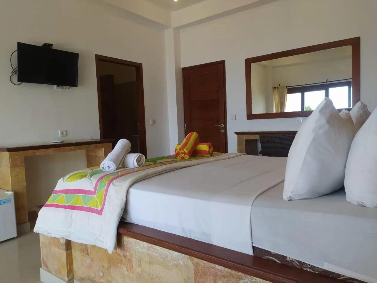 Bed in Ocean Resort Amed