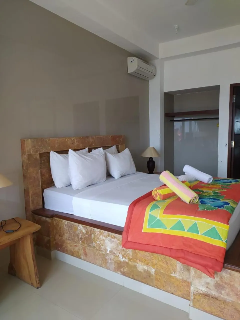 Bed in Ocean Resort Amed