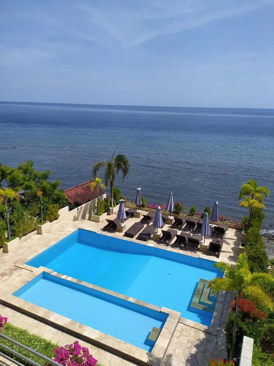 Pool view in Ocean Resort Amed