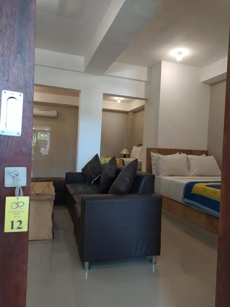 Bed in Ocean Resort Amed