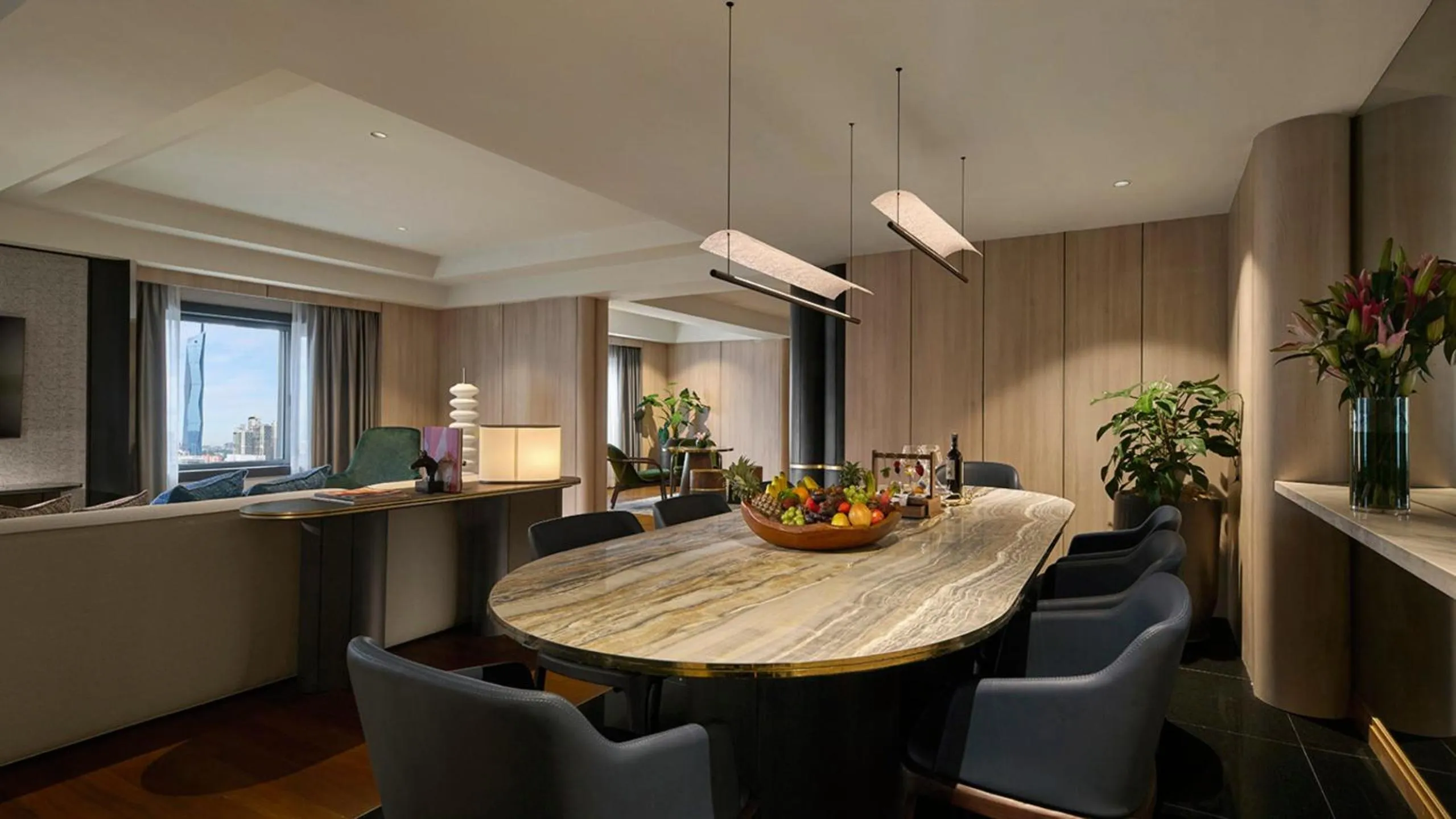 Dining area in PARKROYAL COLLECTION Kuala Lumpur