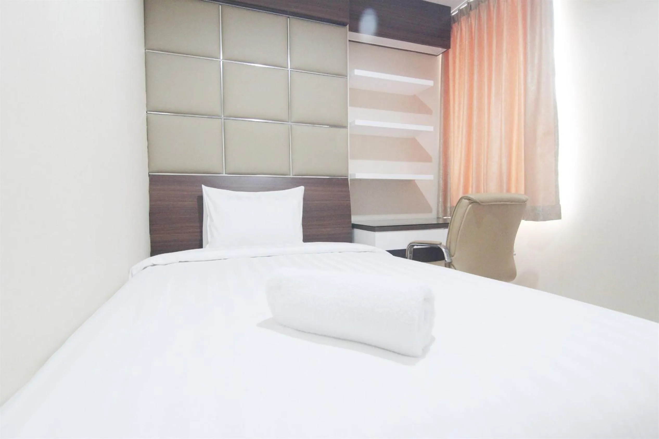 Bed in 2BR Cervino Village Casablanca Apartment near Kota Kasablanka By Travelio