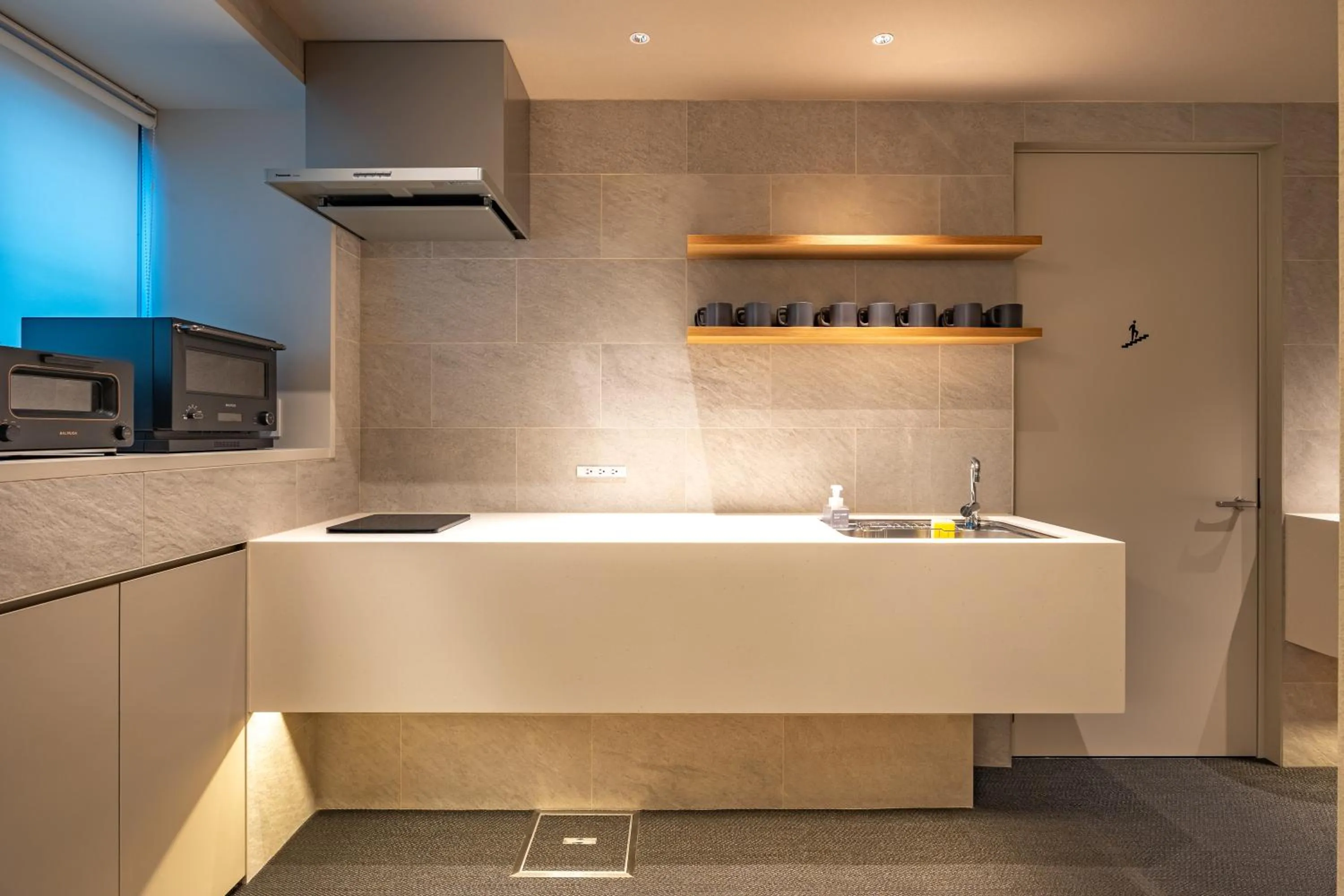 Kitchen or kitchenette in Karasuma Rokujo Hotel