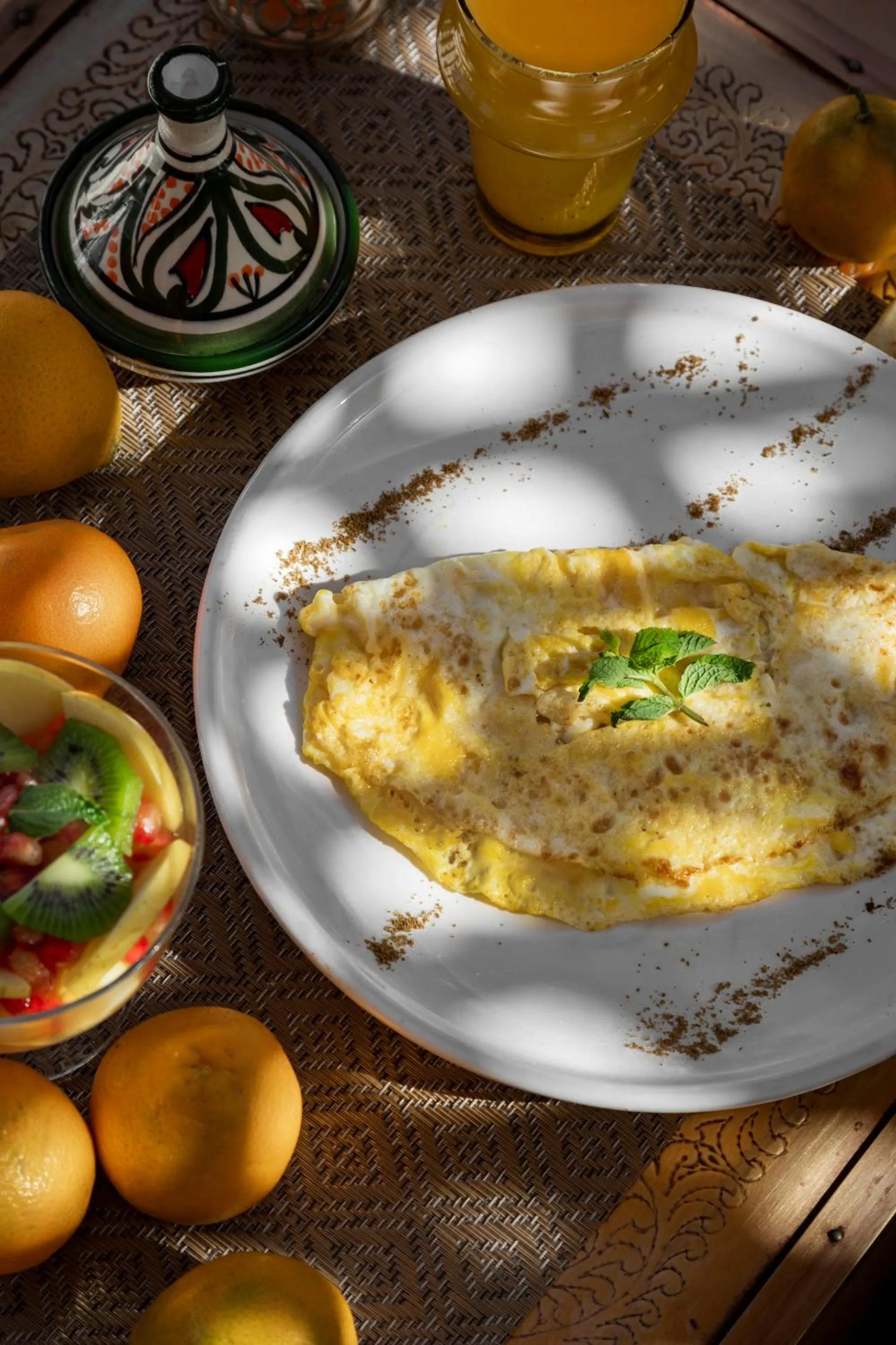 Food and drinks in Riad N'S & Spa