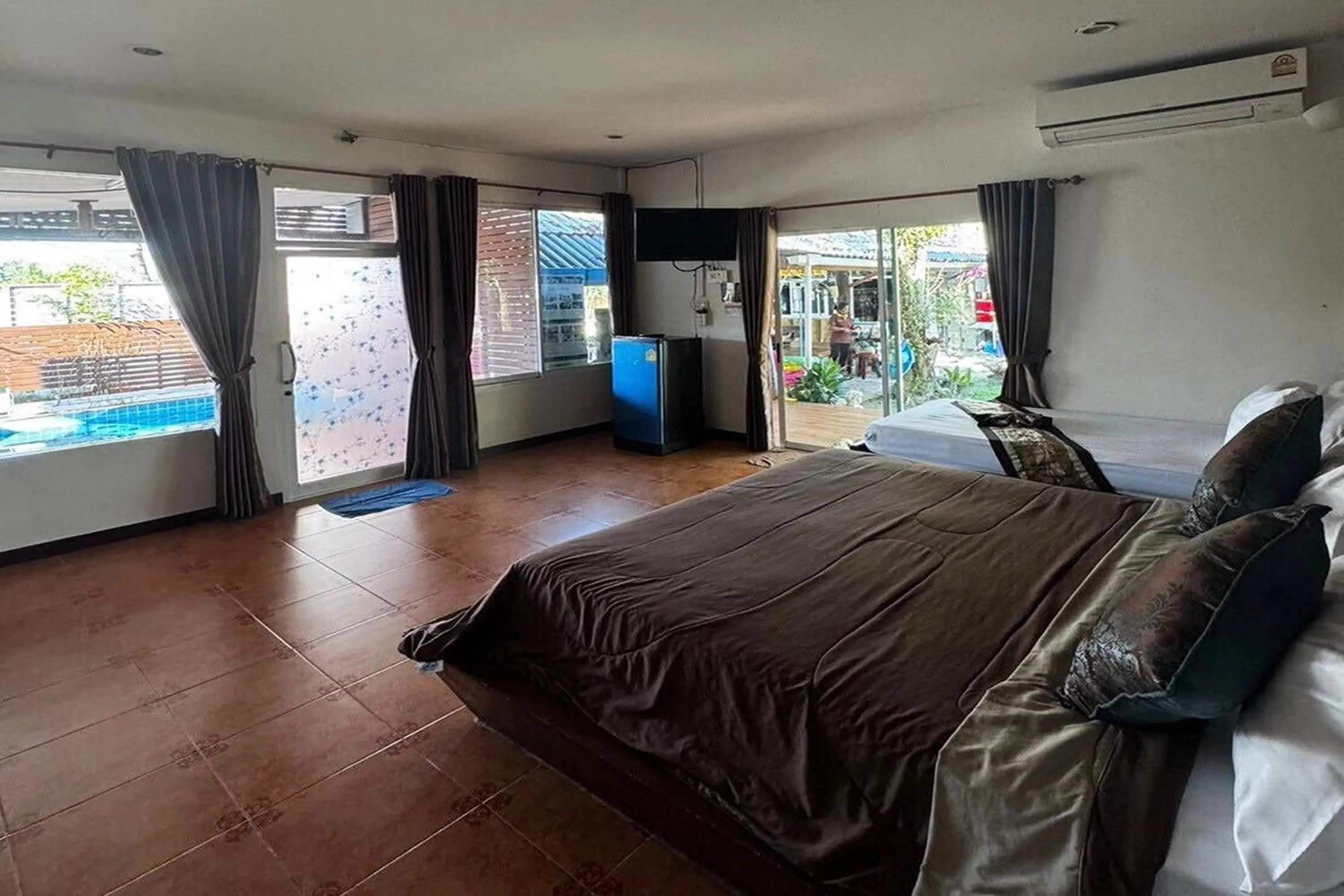 Bedroom, Bed in Ozone Resort & Pool Villa