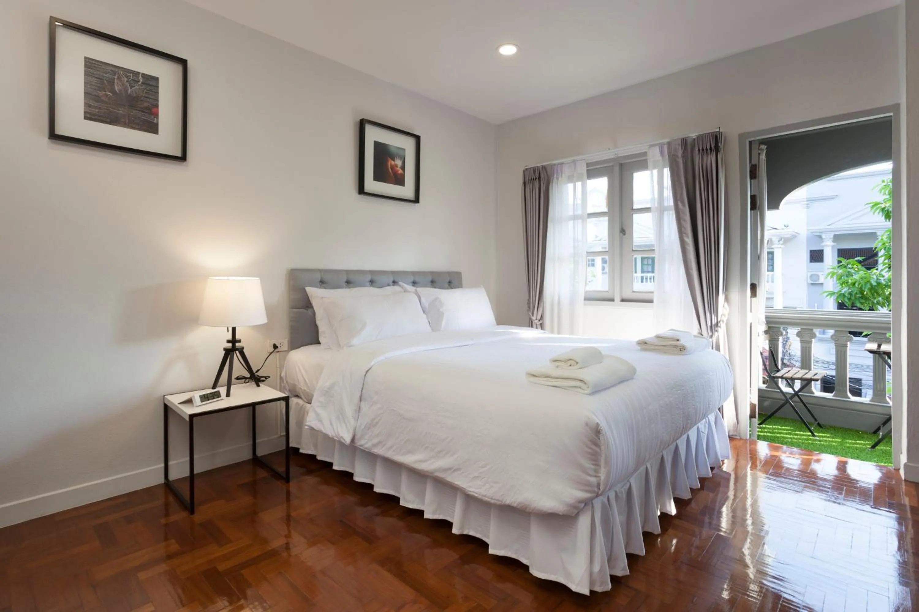 Photo of the whole room, Bed in Cozy Home by Nan