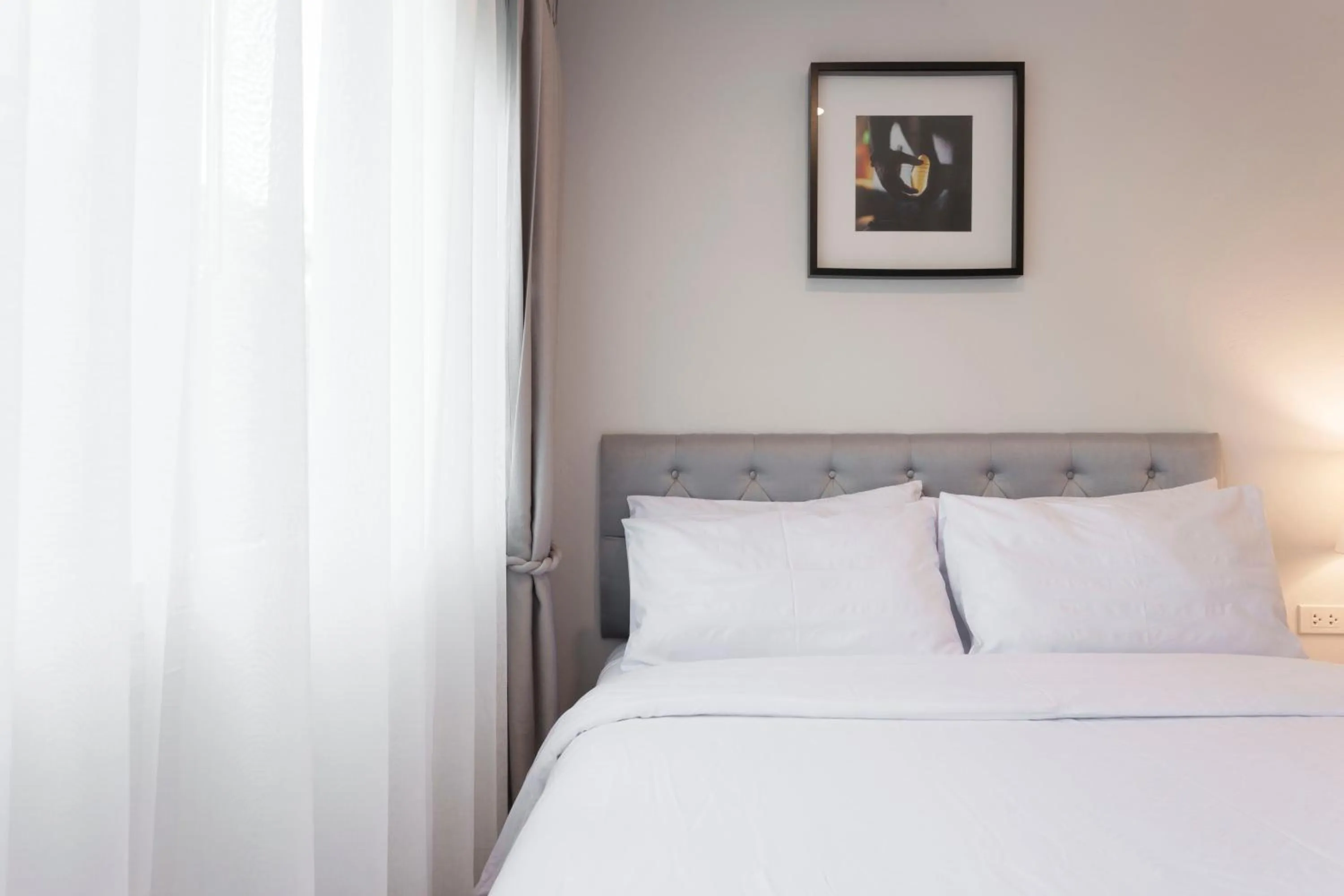 Photo of the whole room, Bed in Cozy Home by Nan