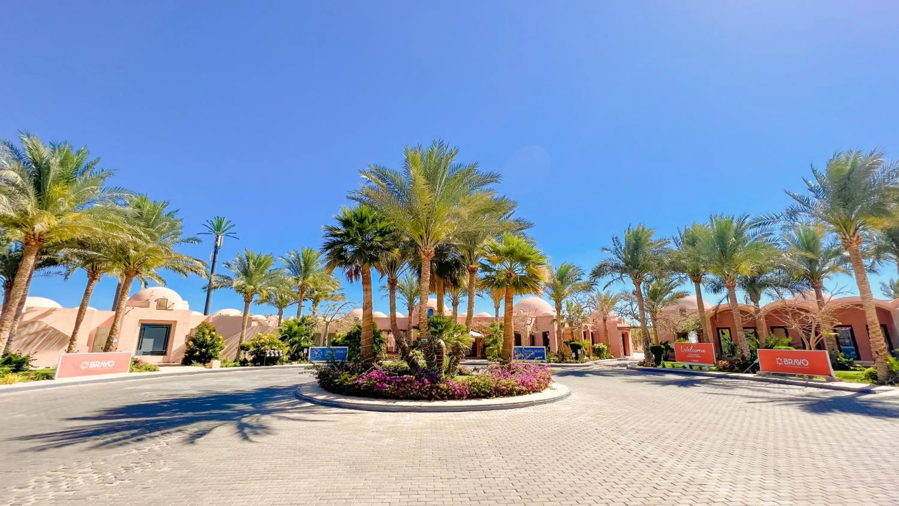 Natural landscape in Tamra Beach Resort