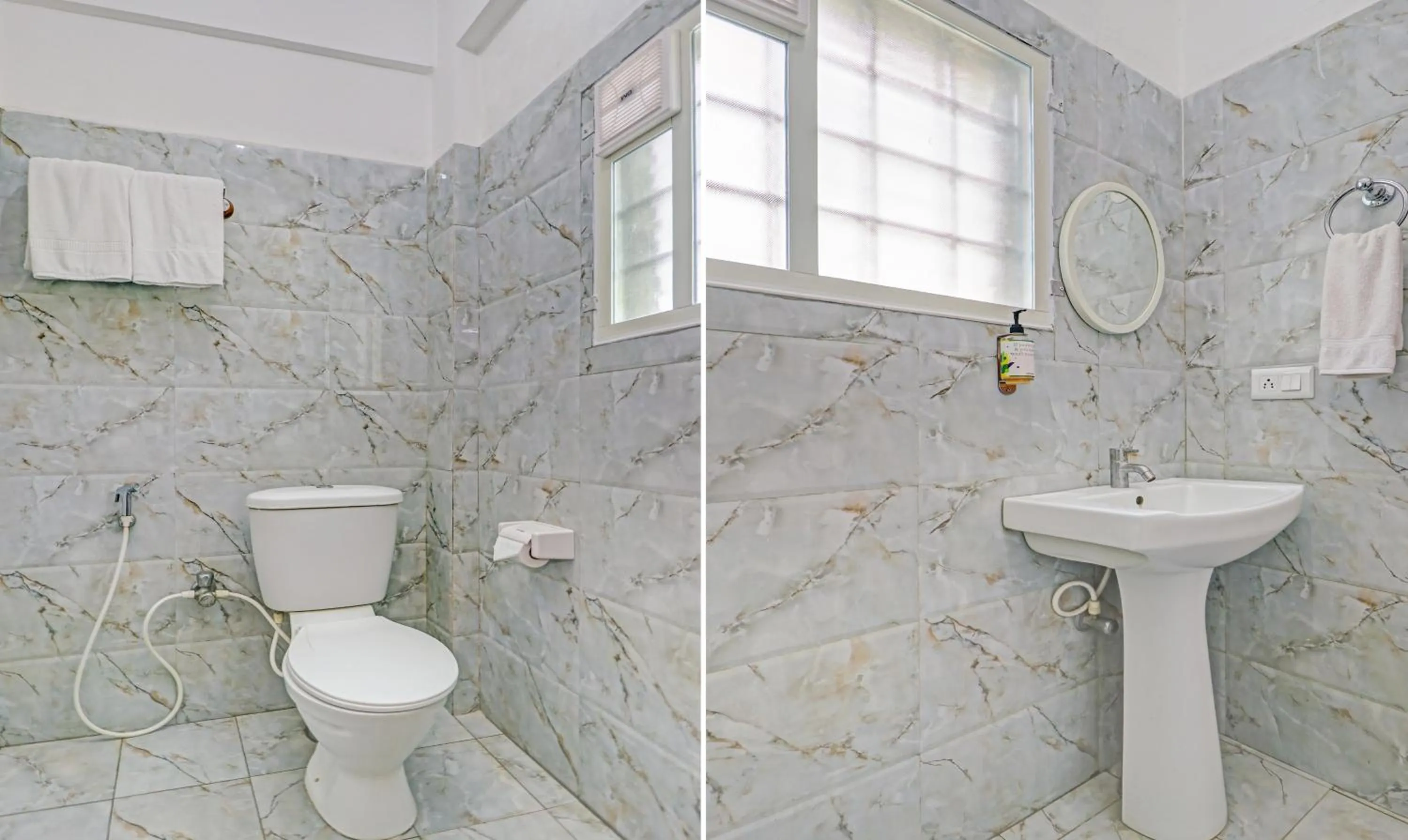 Bathroom in Treebo Green Land Kushalnagar