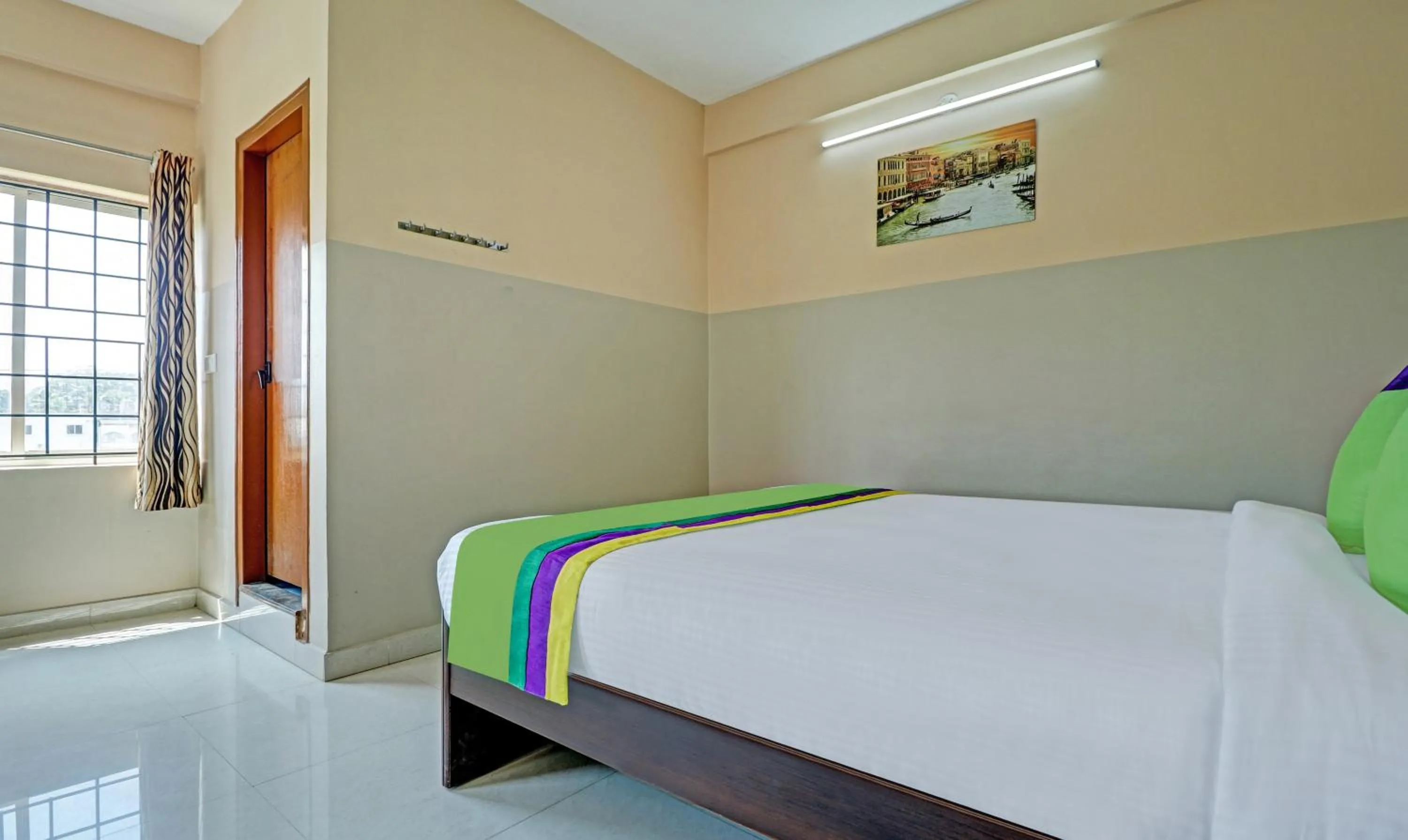 Bedroom, Bed in Treebo Green Land Kushalnagar