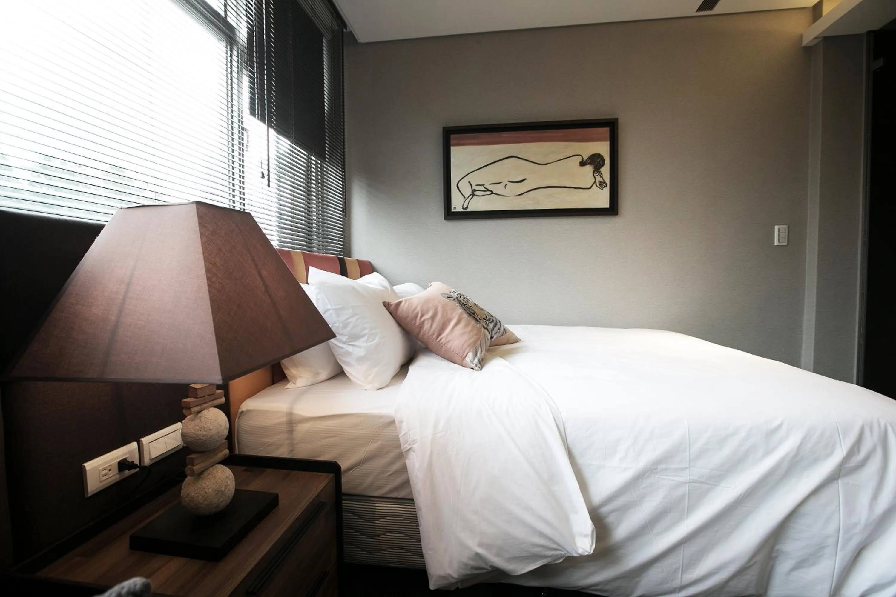 Bed in Chez Taipei No 5