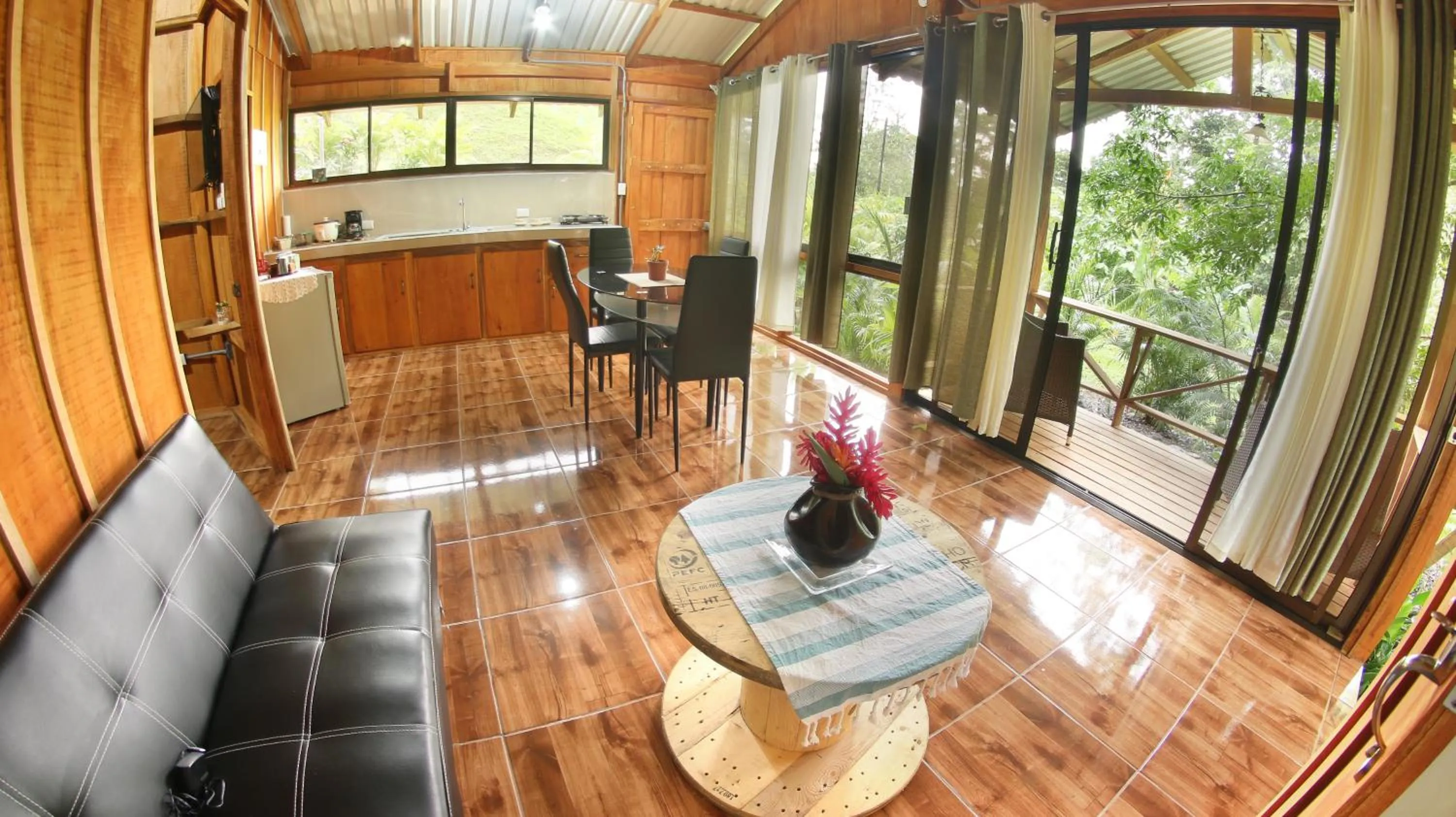 Living room in Cabañas del Lago
