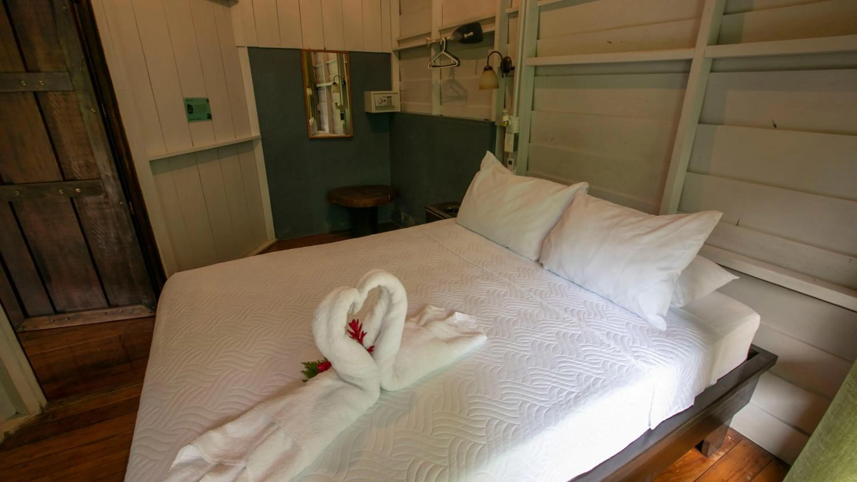 Bed in Cabañas del Lago