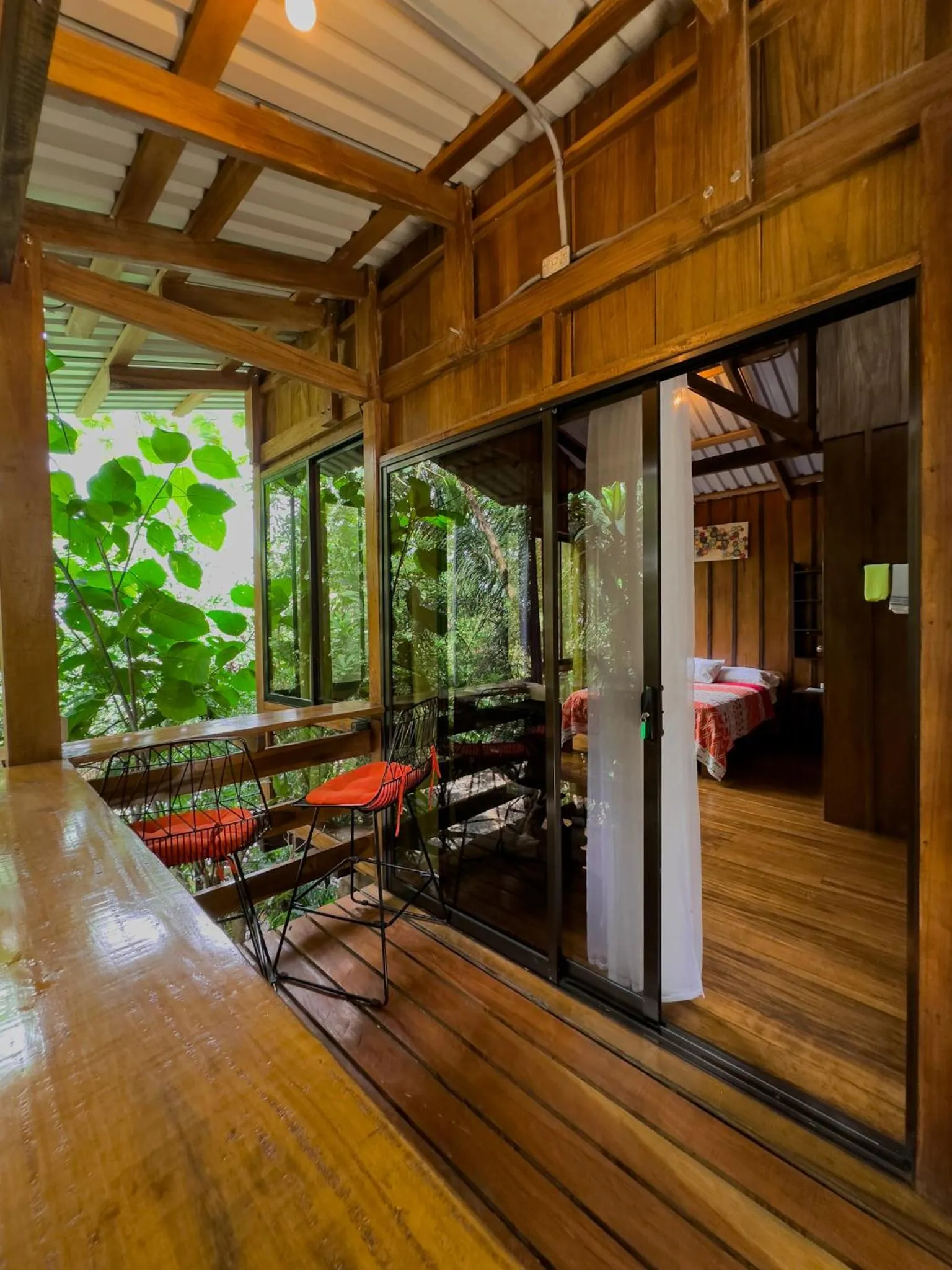 Balcony/Terrace in Cabañas del Lago