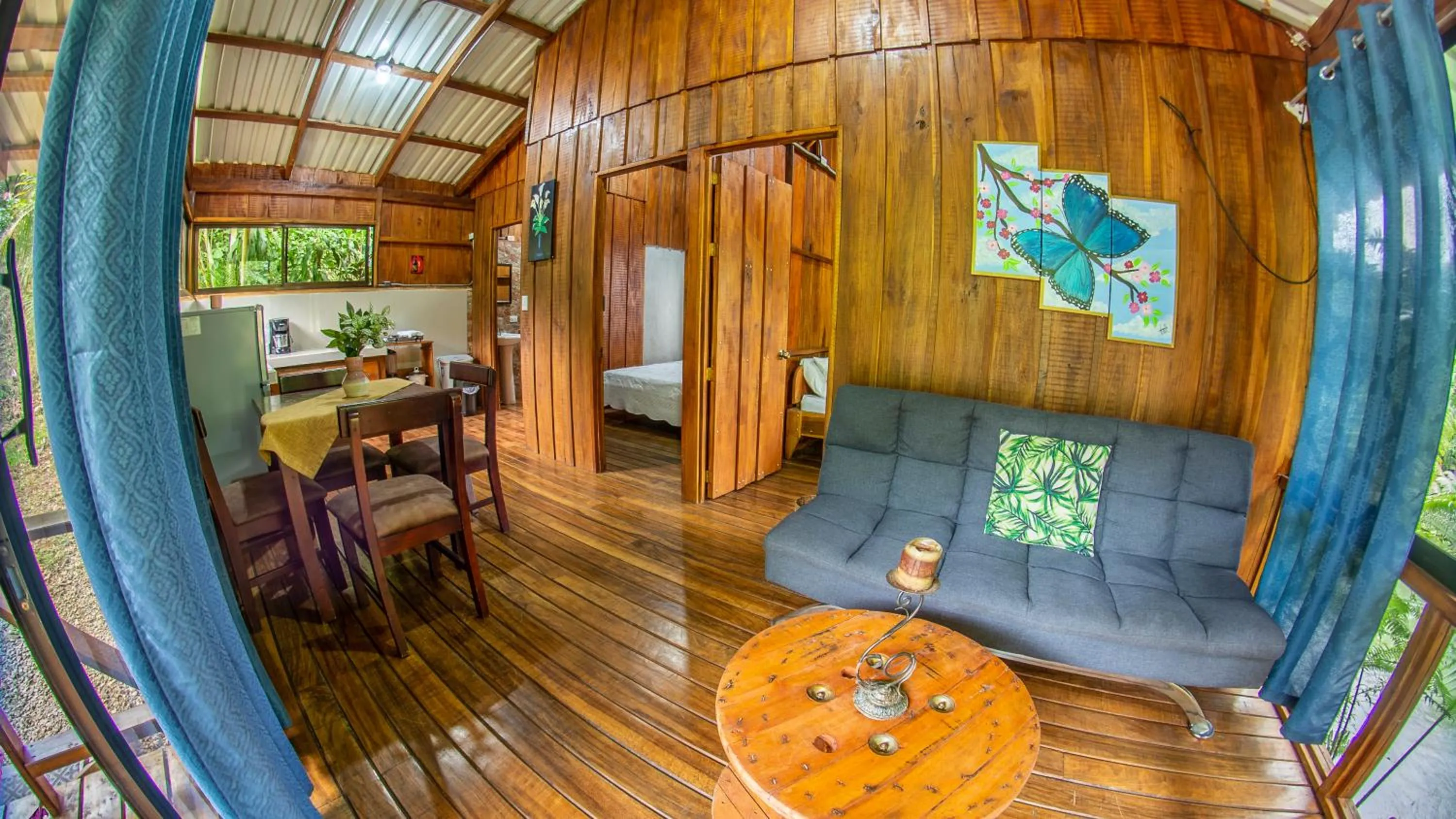Living room in Cabañas del Lago