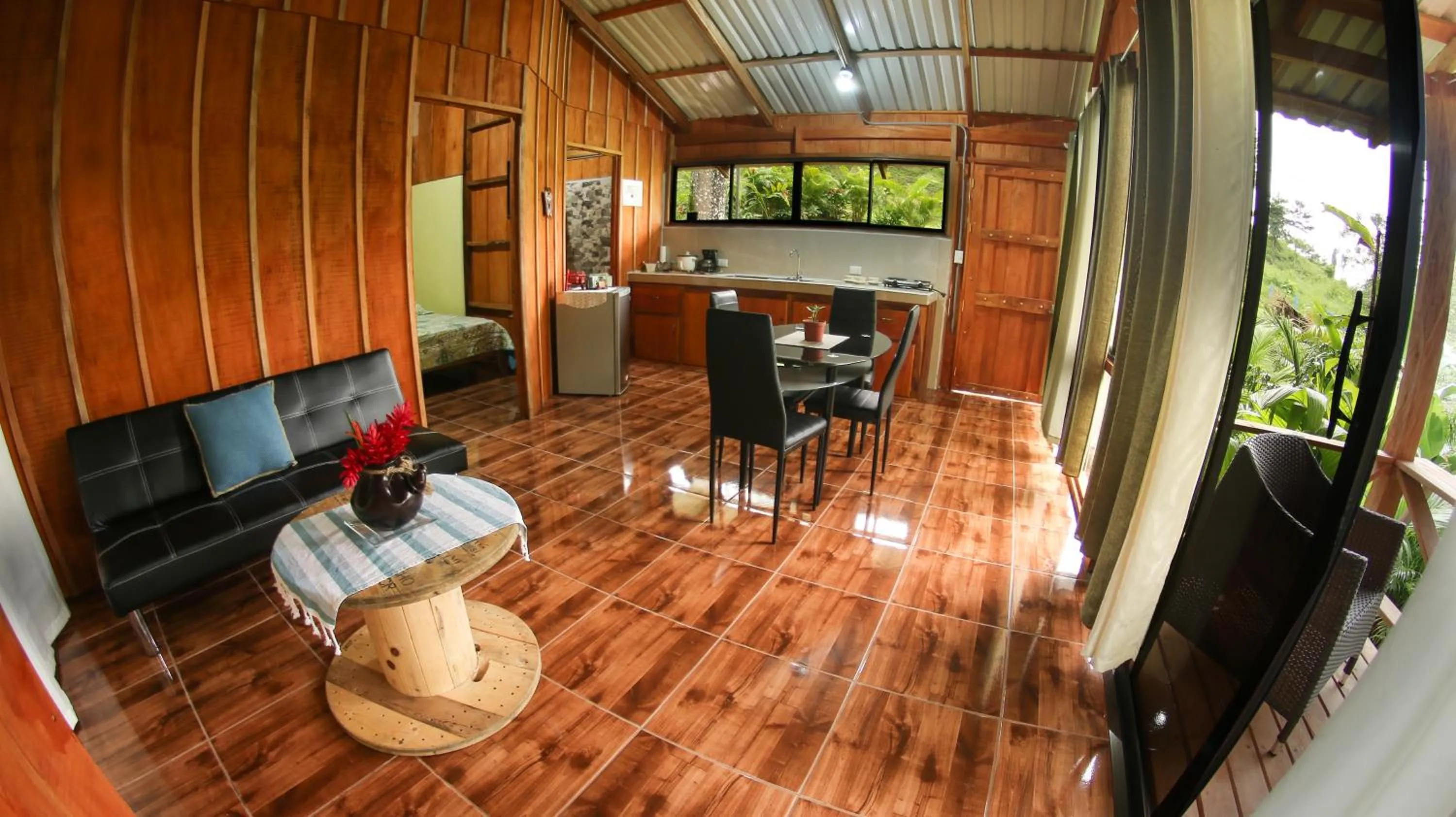 Dining area in Cabañas del Lago