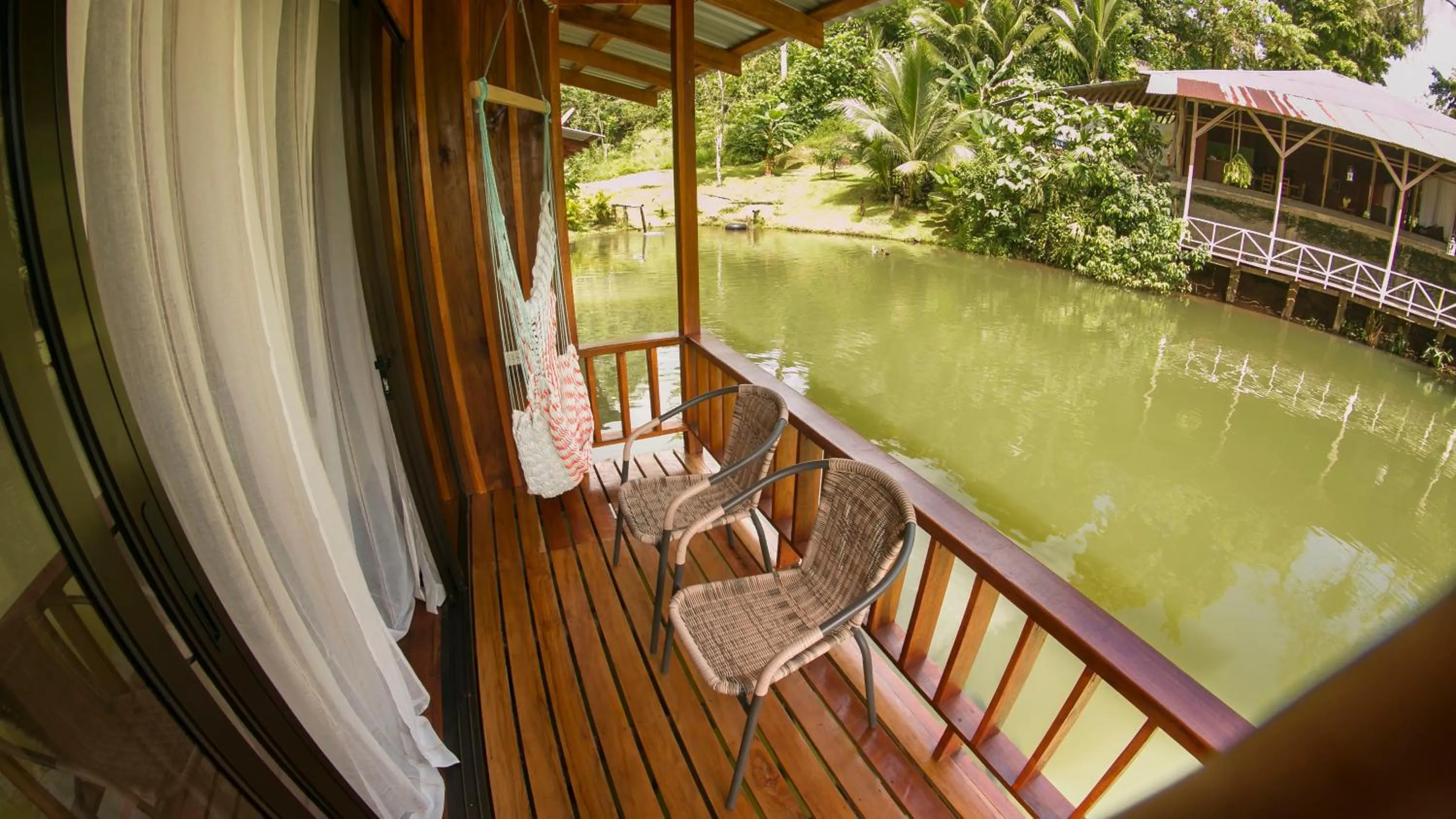 Balcony/Terrace in Cabañas del Lago