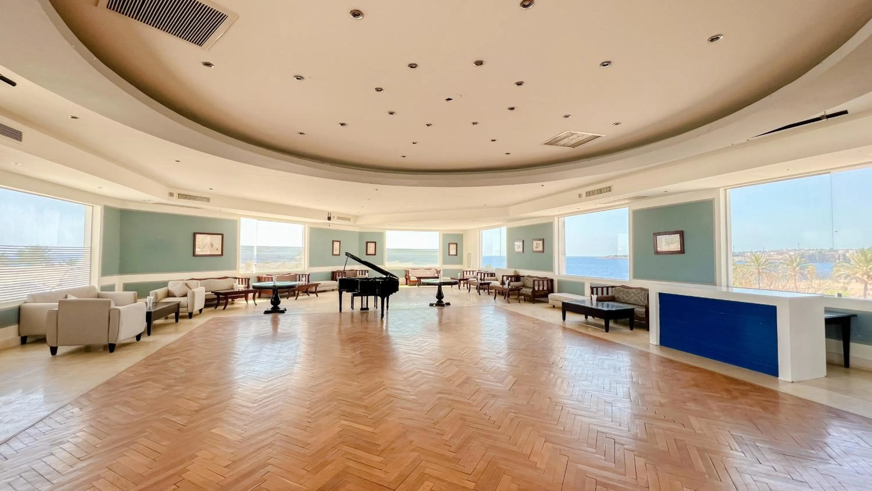 Seating area in Sharm Club Beach Resort