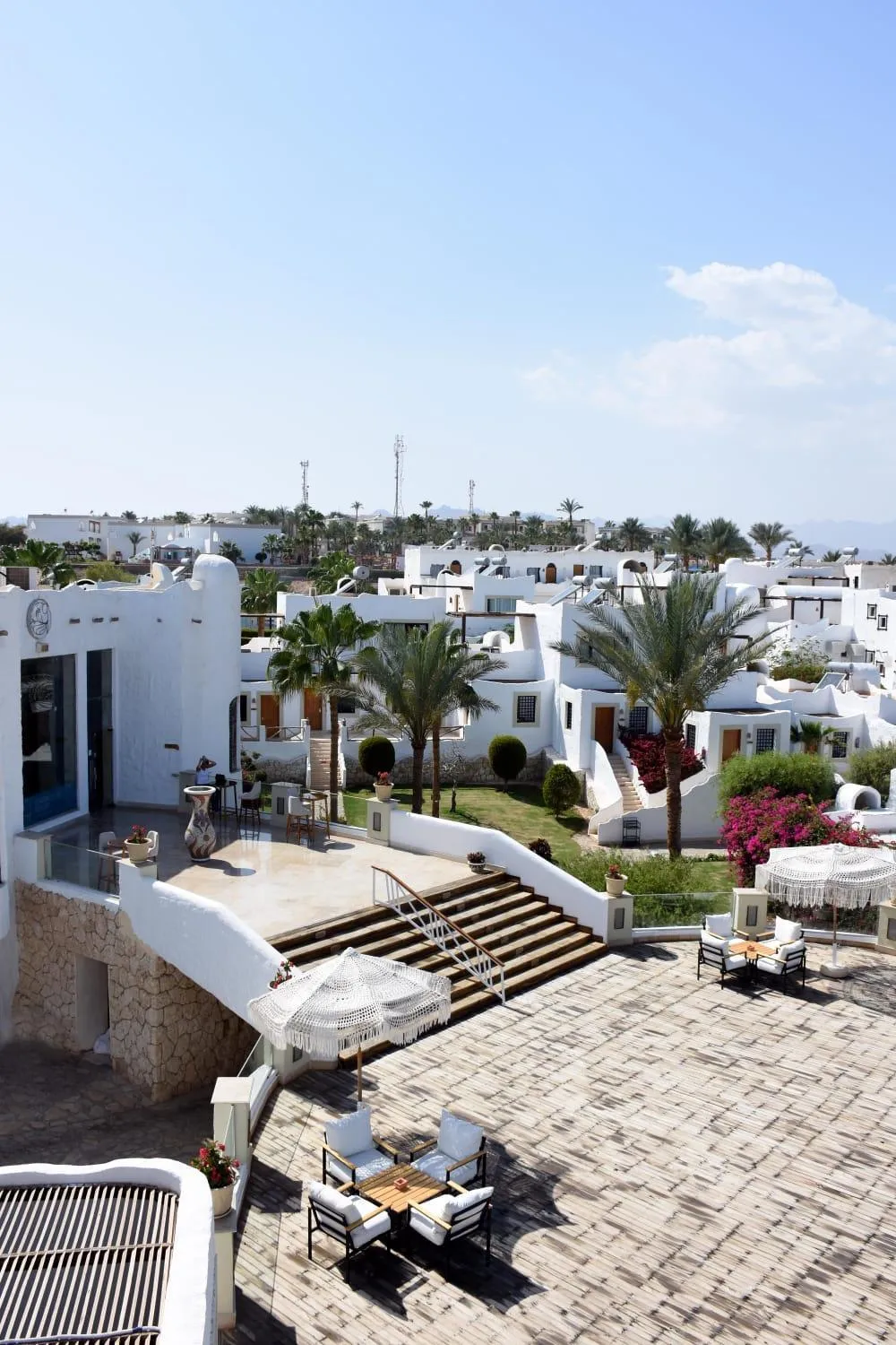 Property building in Sharm Club Beach Resort