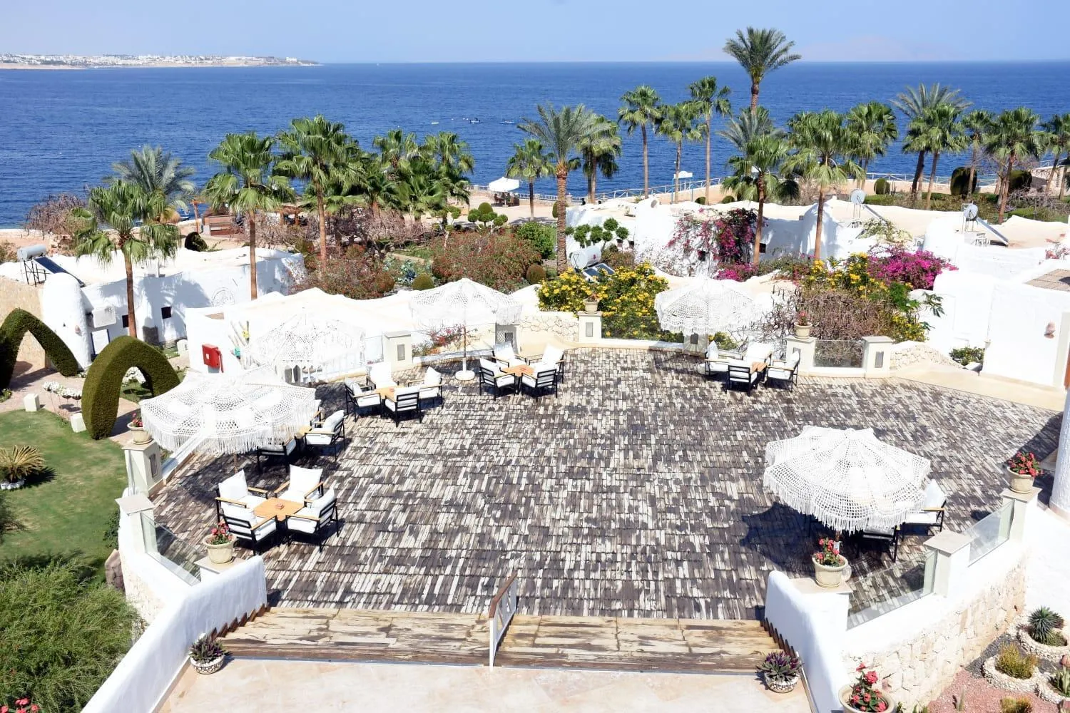 Property building in Sharm Club Beach Resort