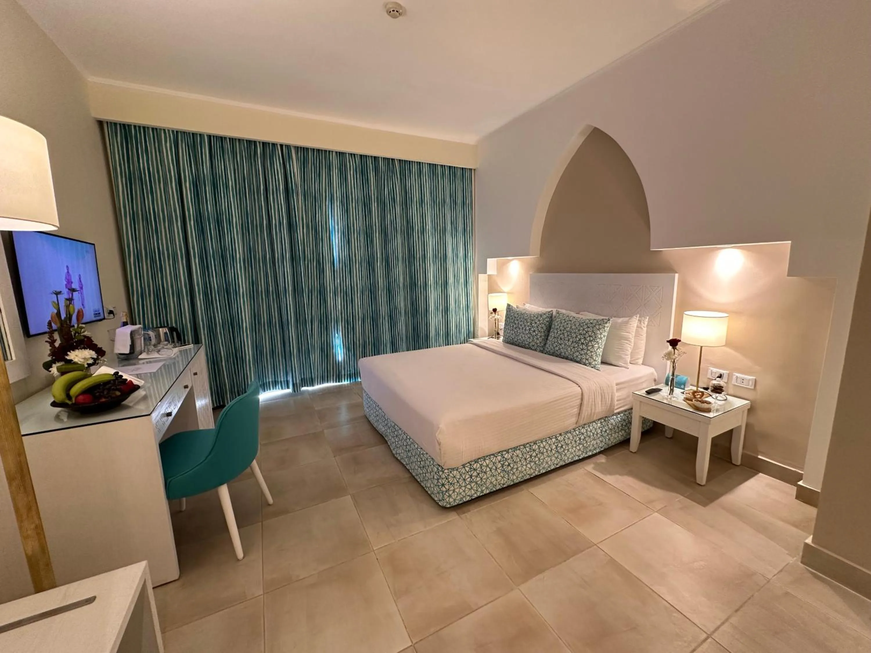 Photo of the whole room, Bed in Sharm Club Beach Resort